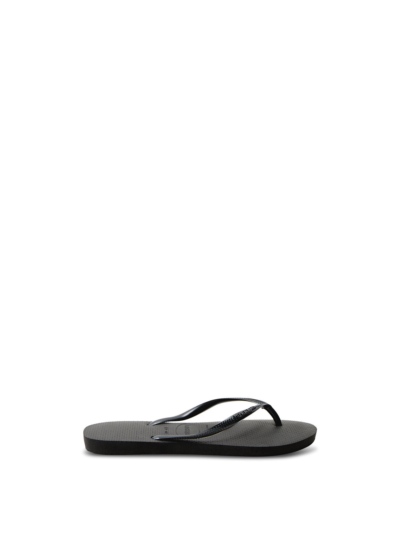 Slim Black Sandal