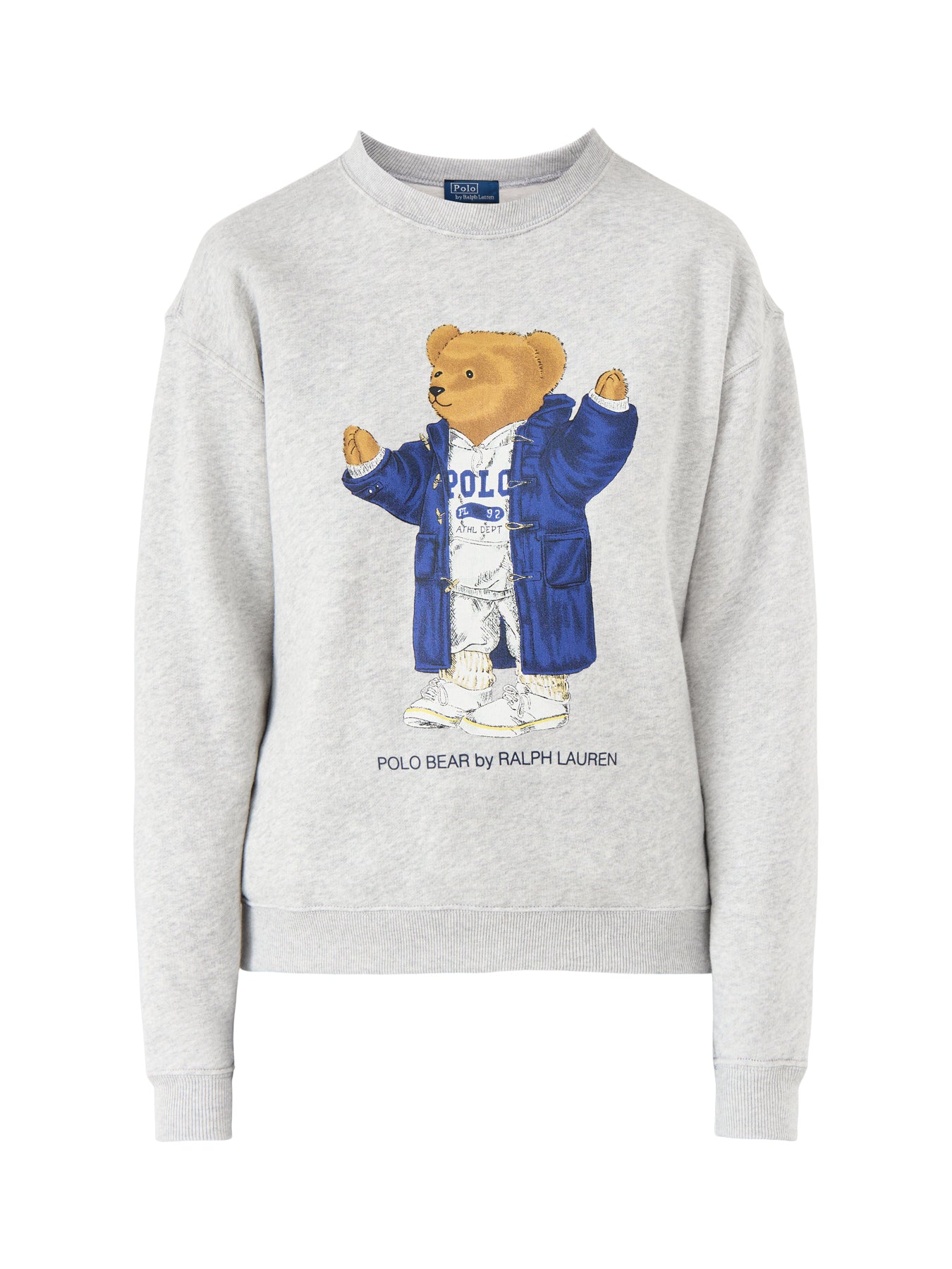 Bear Crew Neck Sweatshirt Grey