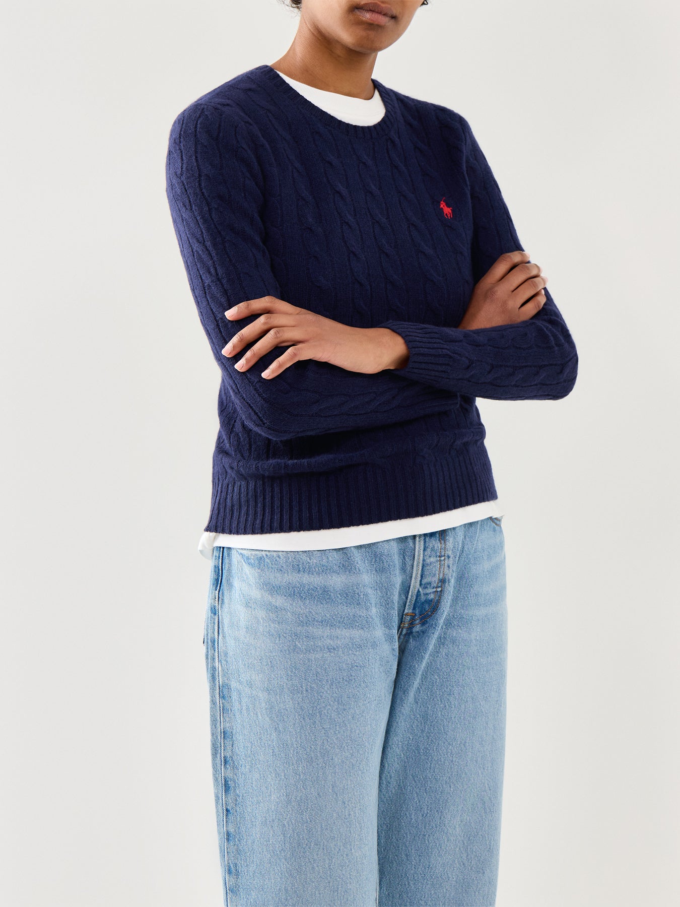 Julianna Long Sleeve Pullover Hunter Navy Hunter Navy