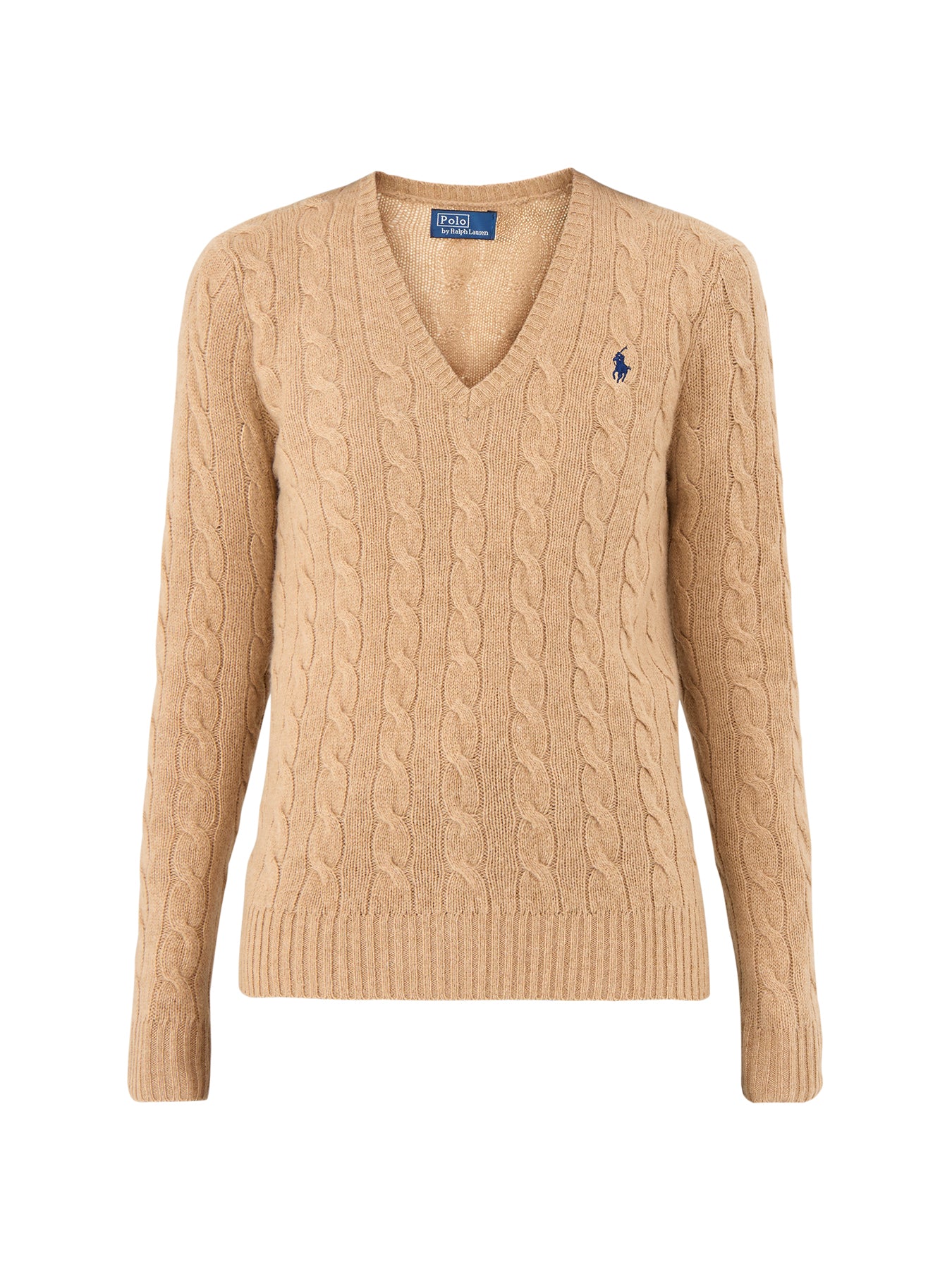 Kimberly Long Sleeve Wool Pullover Brown