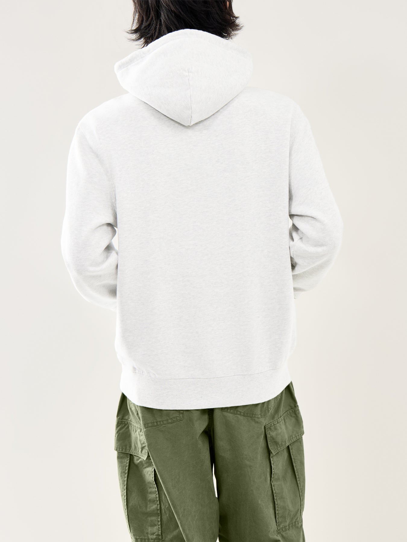 Wild Dog Hooded Sweat Grey