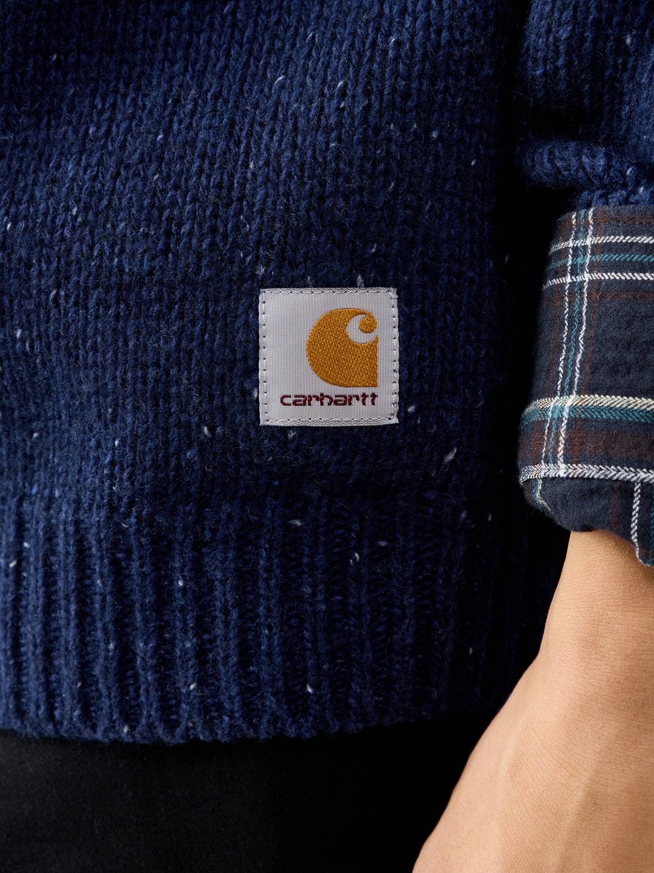 Anglistic Wool Sweater Grey