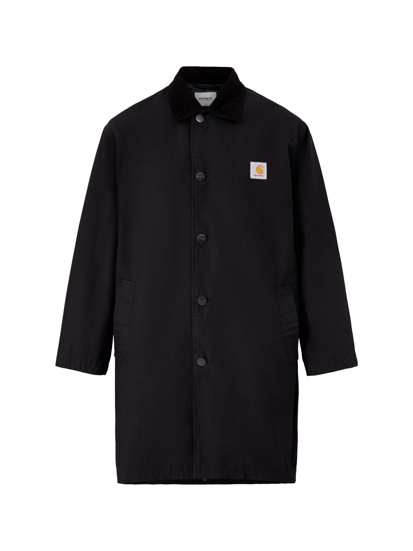 Webster Cotton Coat Black