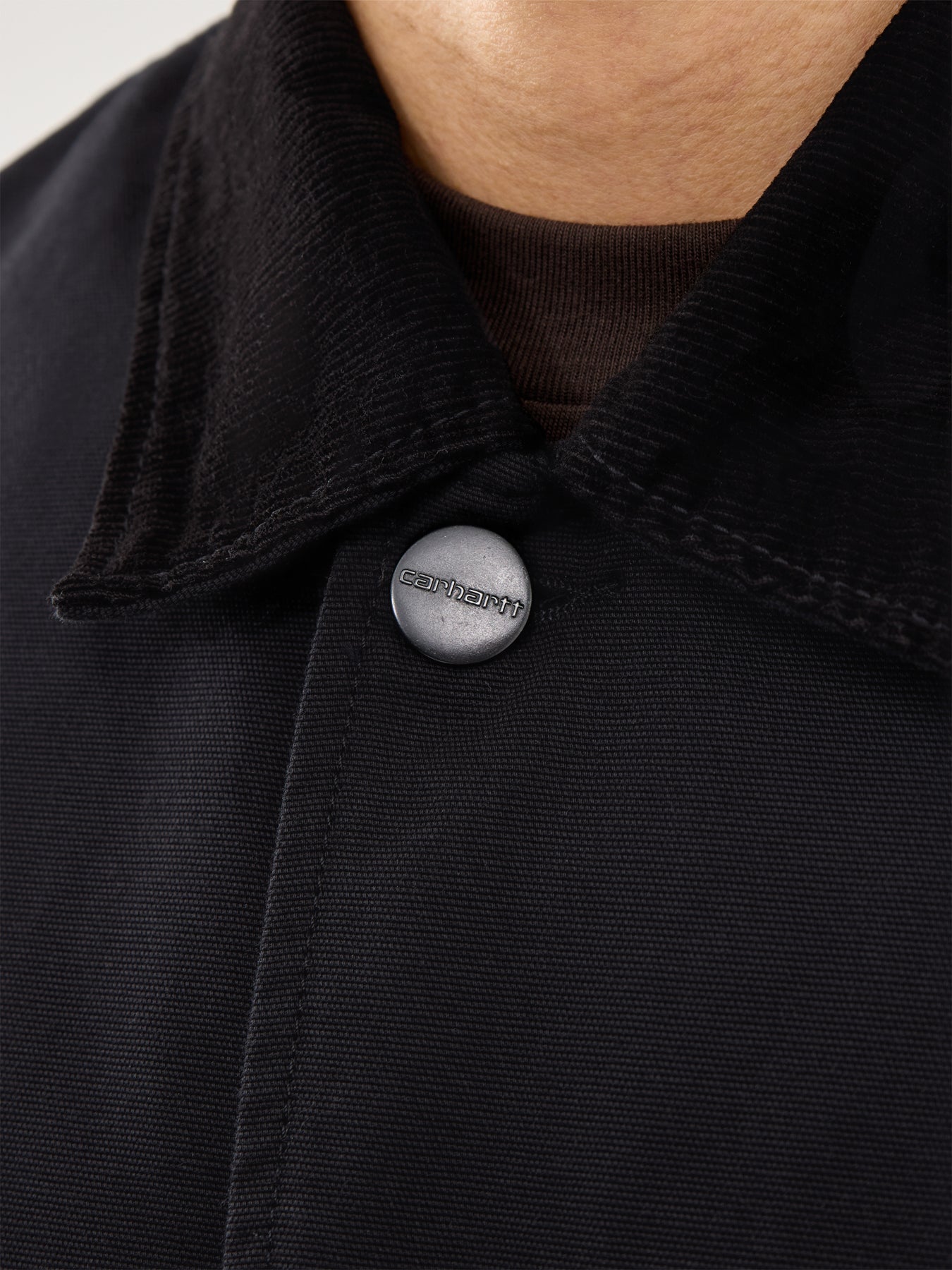 Webster Cotton Coat Black