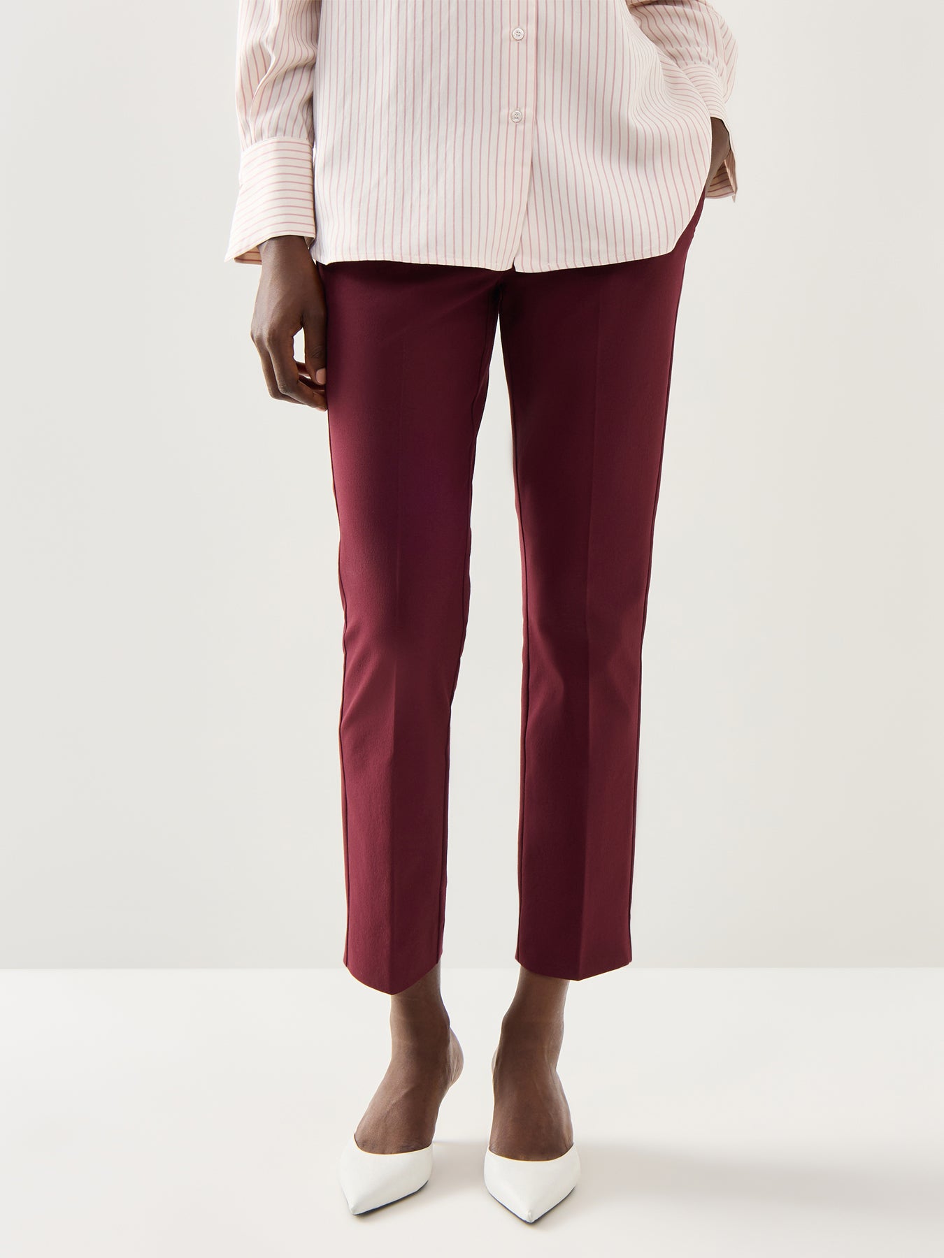 Marella Leccio Slim Leg Cropped Trouser
