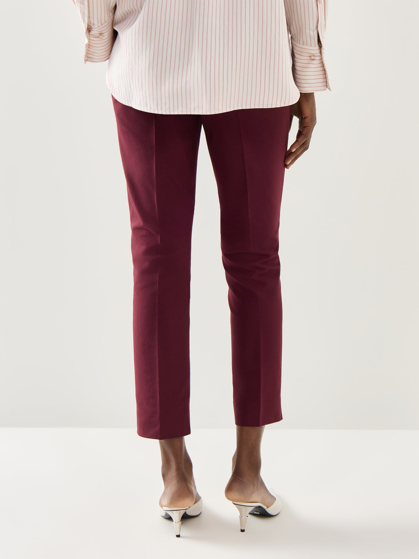 Marella Leccio Slim Leg Cropped Trouser