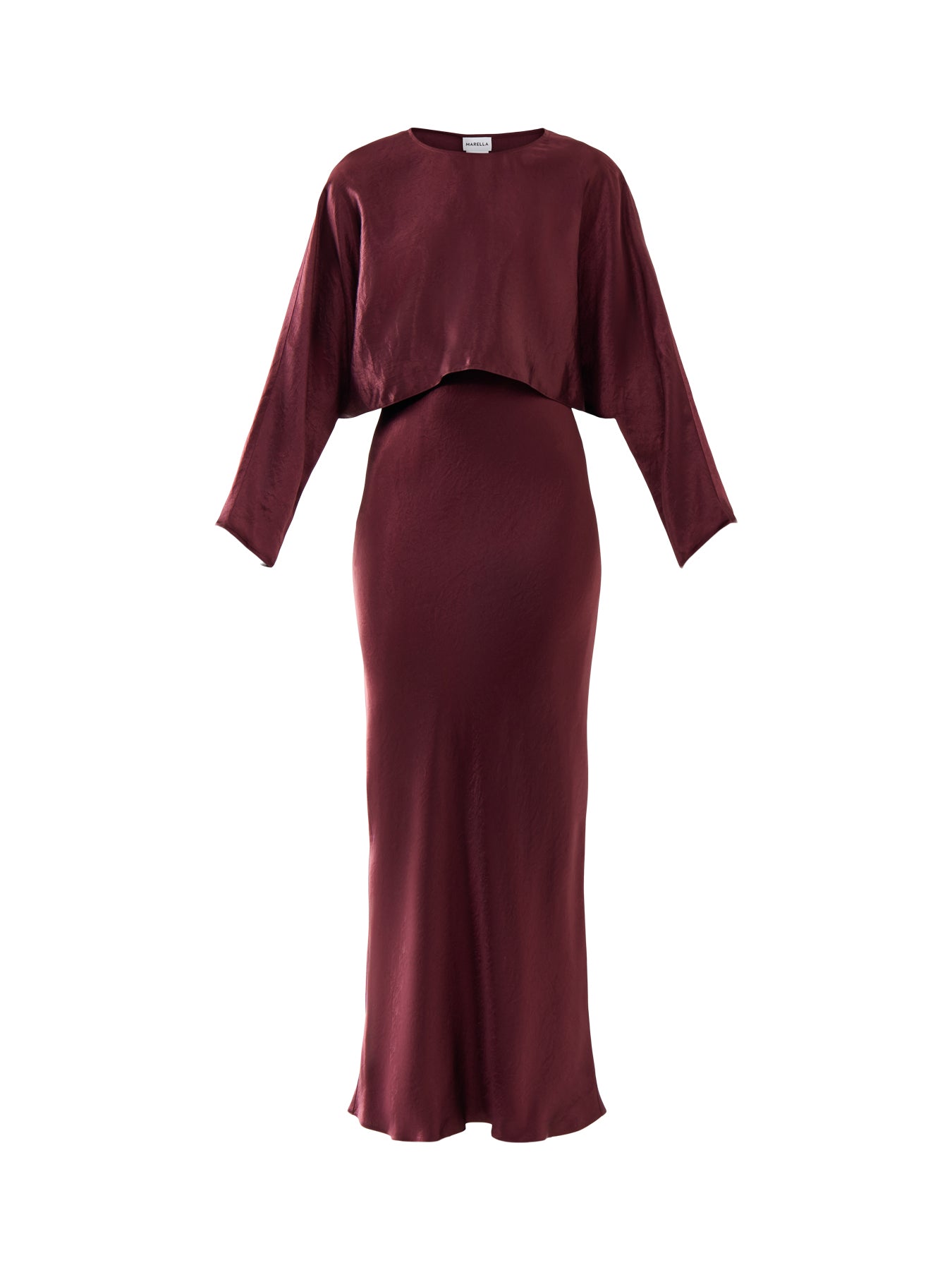 Marella Tamia Shiny Strappy Gown With Matching Bolero