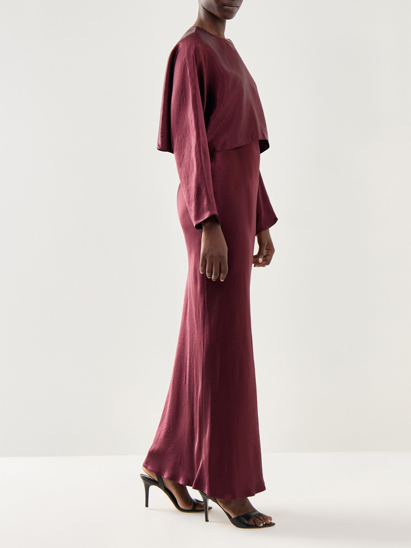 Marella Tamia Shiny Strappy Gown With Matching Bolero