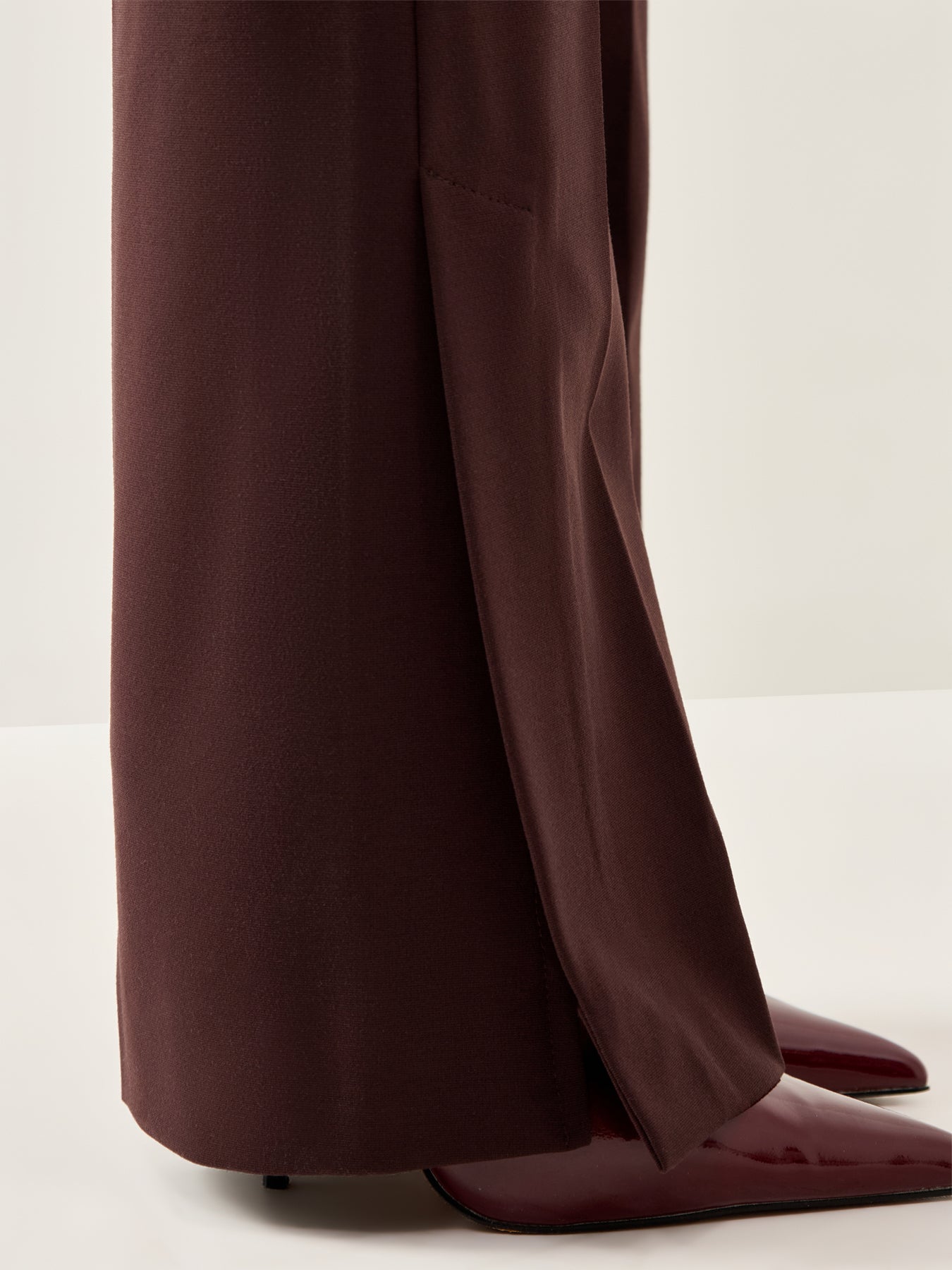 Artur Straight Leg Smart Casual Brown Trouser