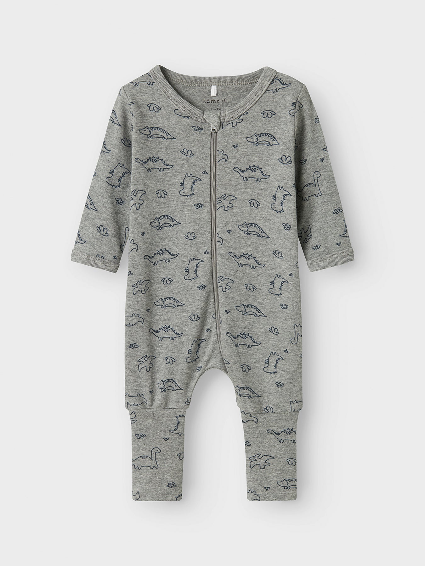 Kids' 2 Pack Baby Grow Grey & Black