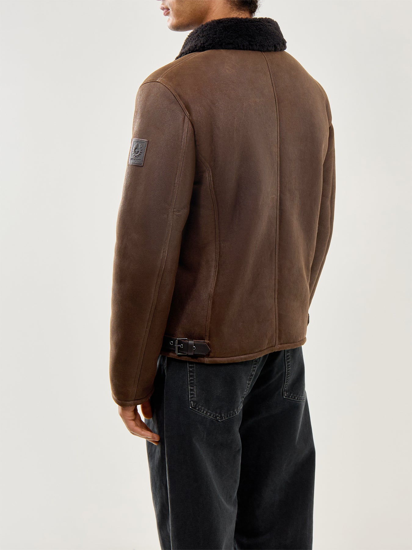 Beacon Sheerling Leather Jacket