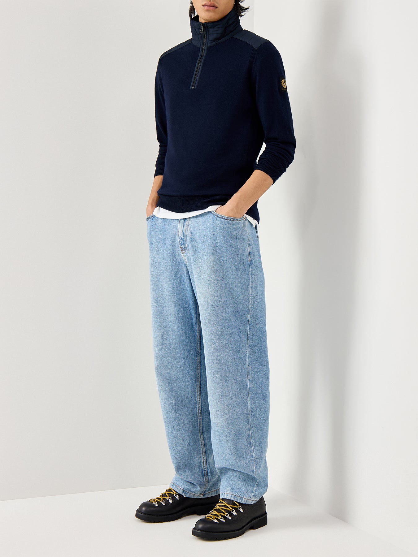 Kilmington 1/4 Zip Jumper Dark Ink