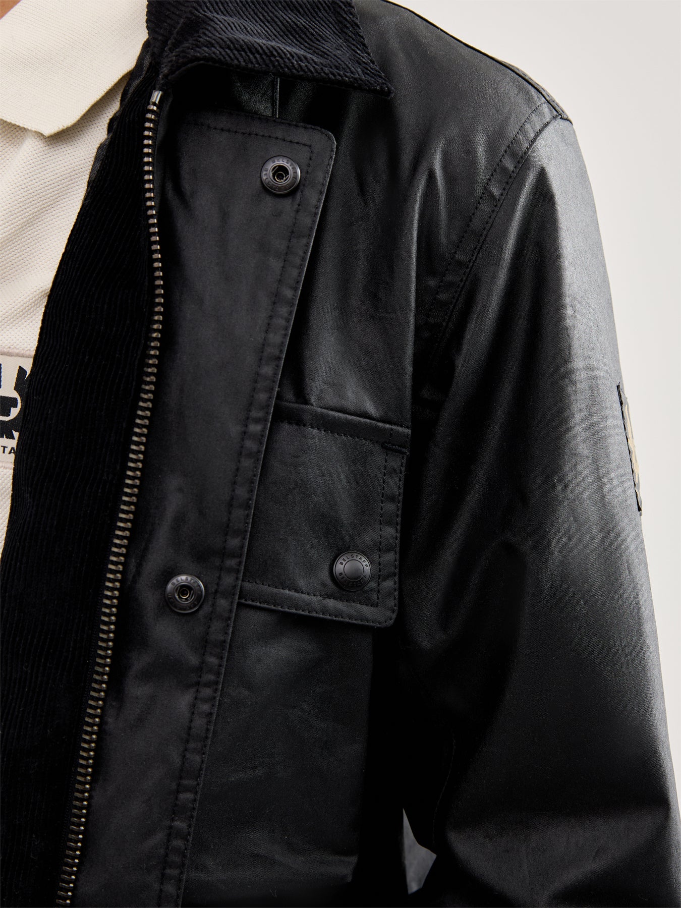 Incline Wax Jacket Black