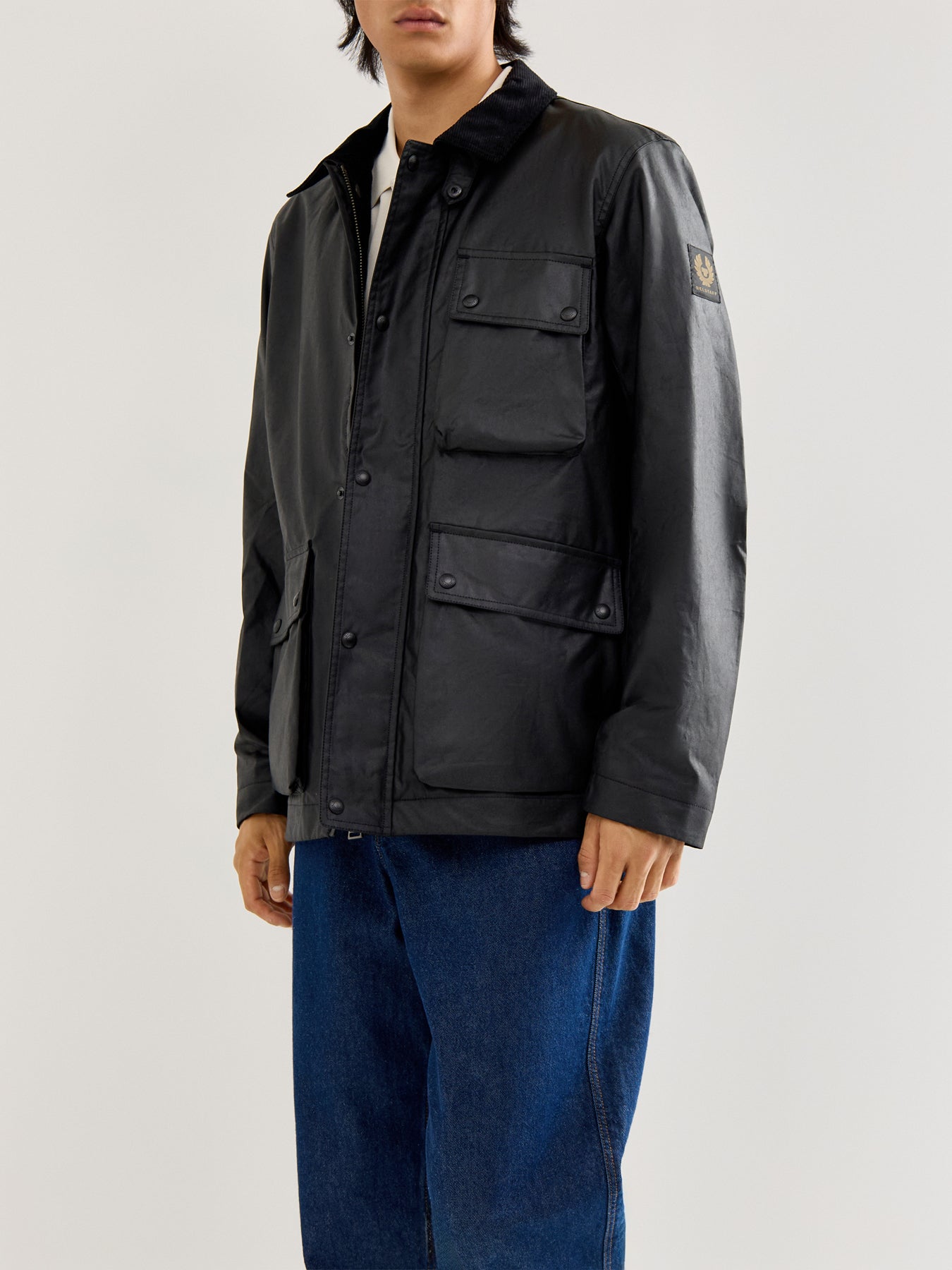 Incline Wax Jacket Black