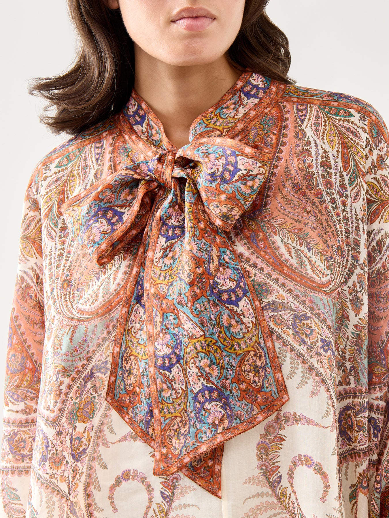 Rhiannon Tie Neck Blouse