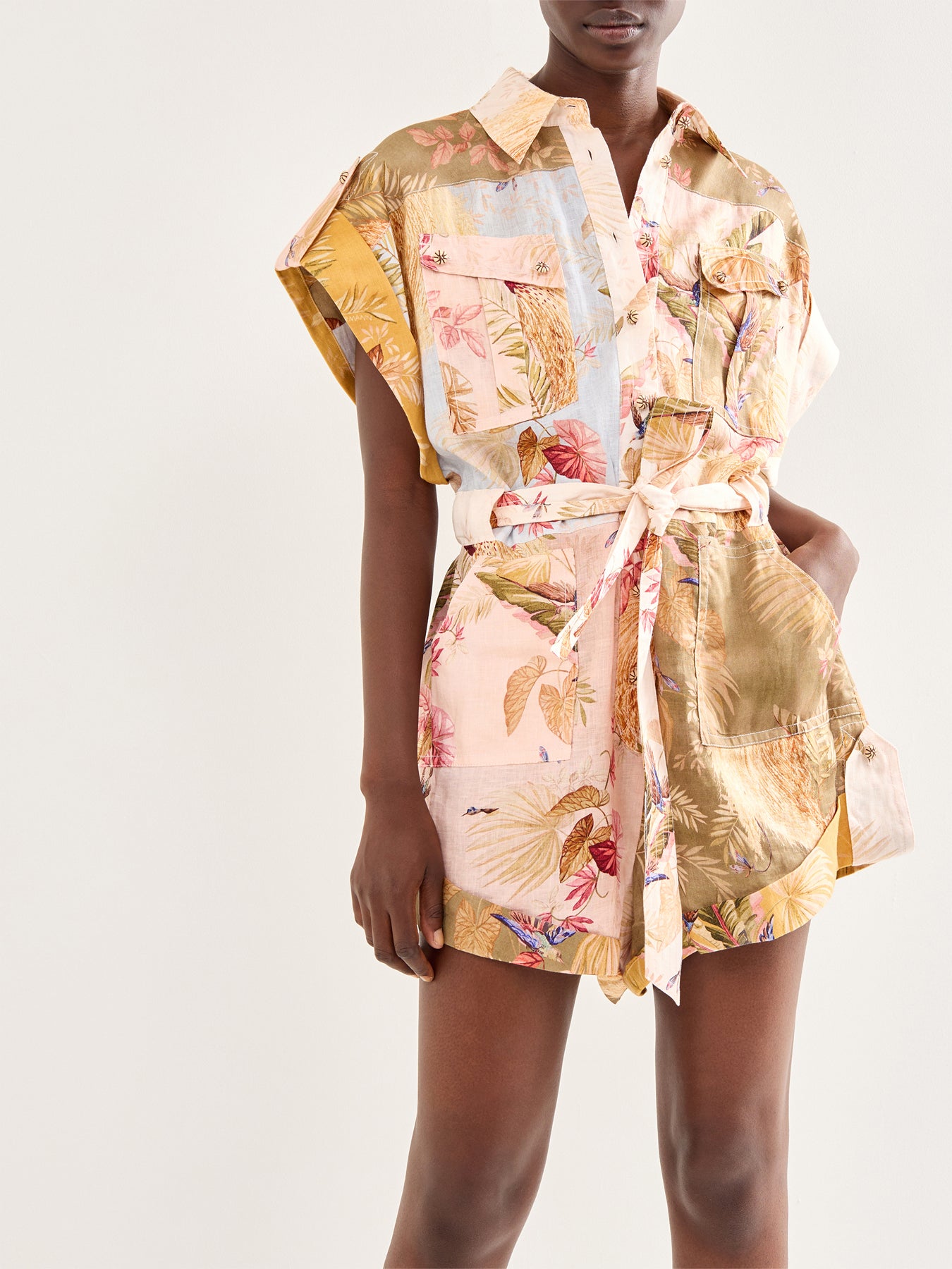 Ascension Cuffed Playsuit