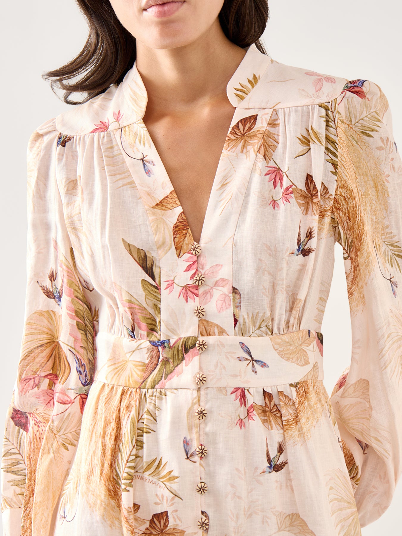 Ascension Plunge Midi Dress