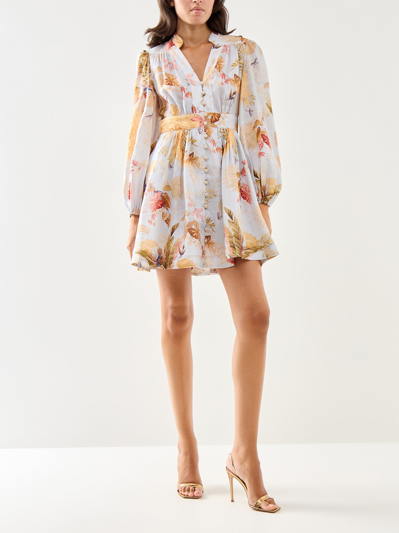 Ascension Plunge Mini Dress
