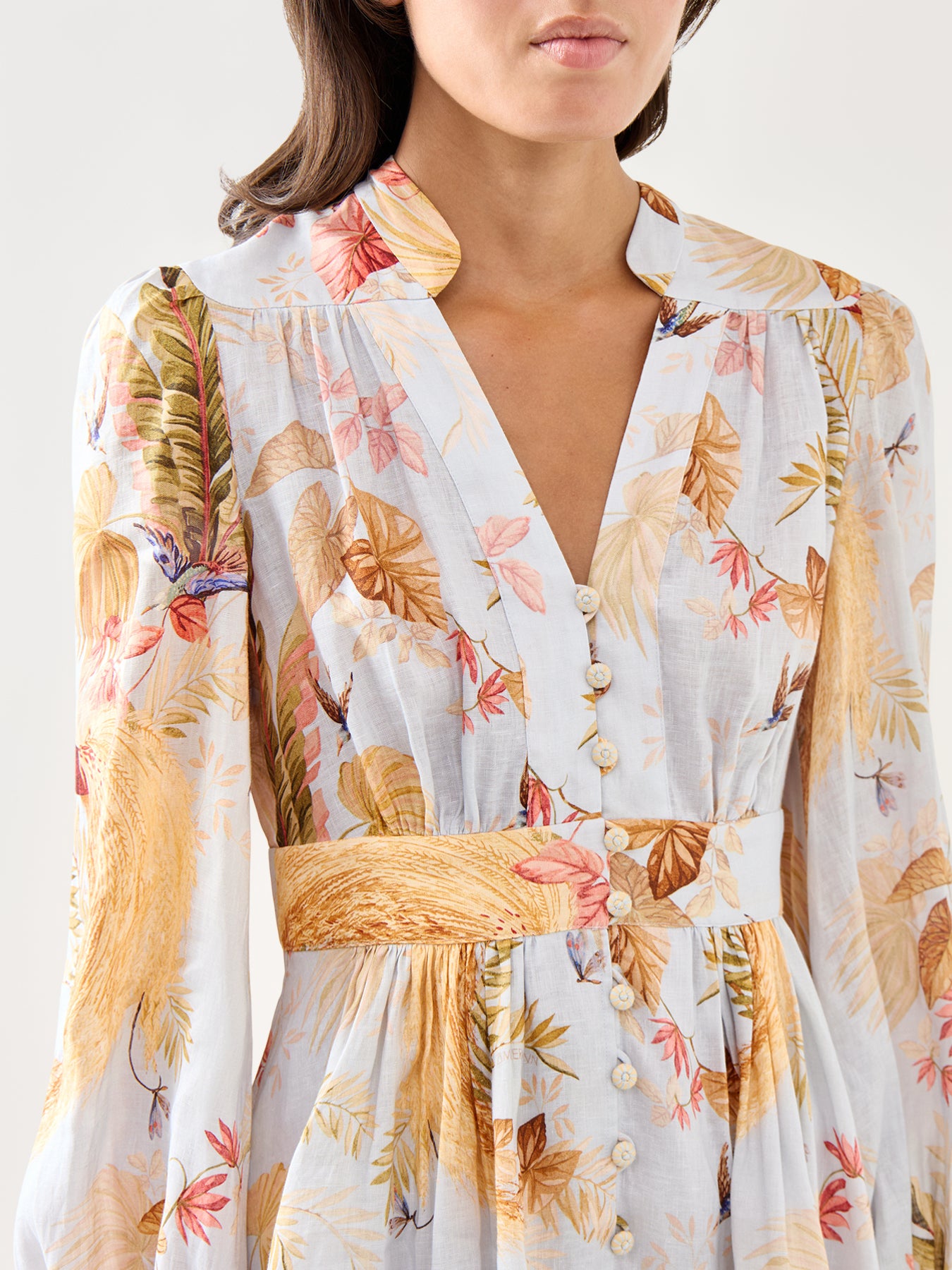 Ascension Plunge Mini Dress