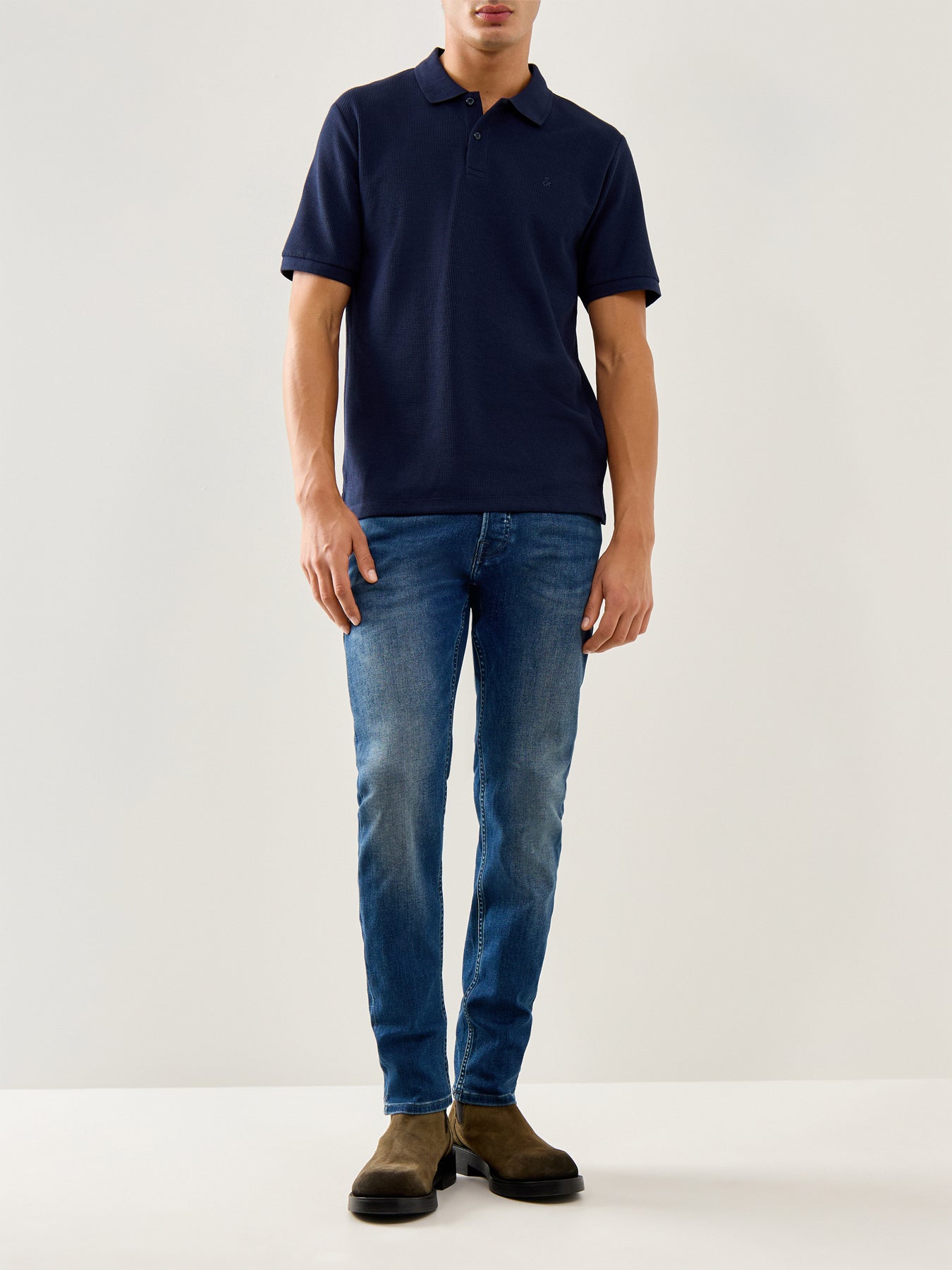 Glenn Original Jeans Blue Denim