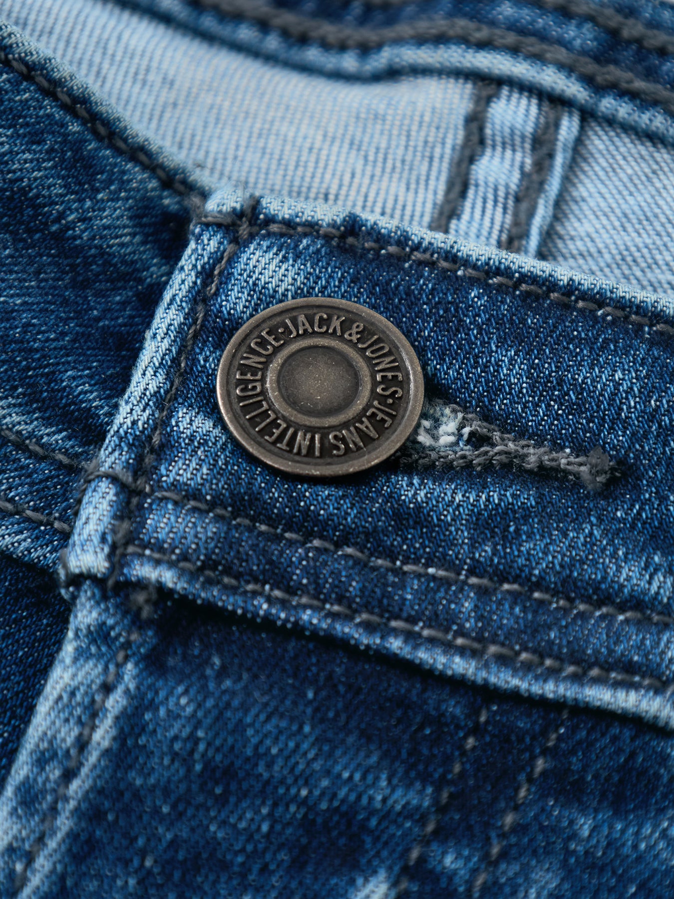 Glenn Original Jeans Blue Denim