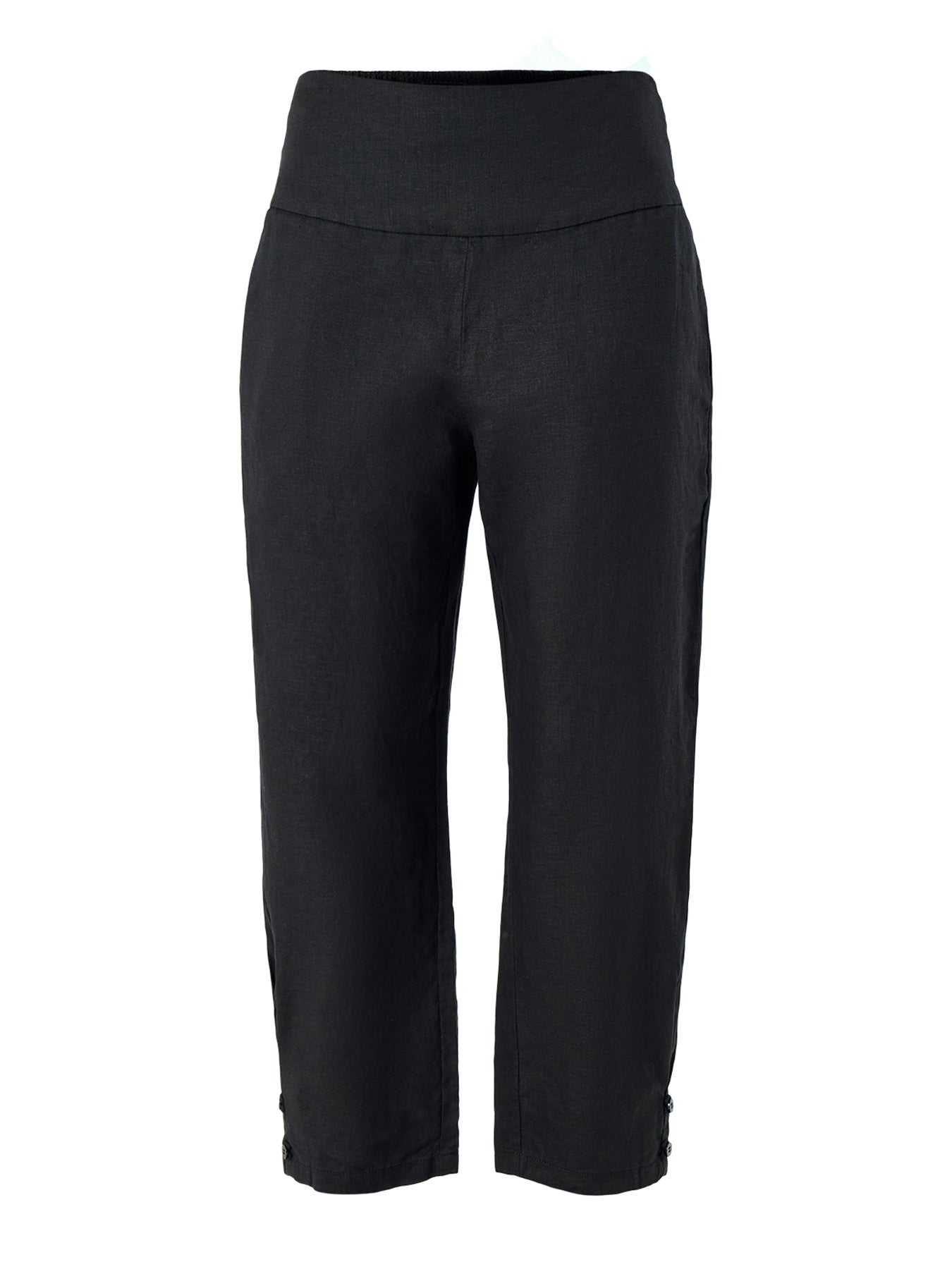 Penna Tapered Leg Linen Trousers
