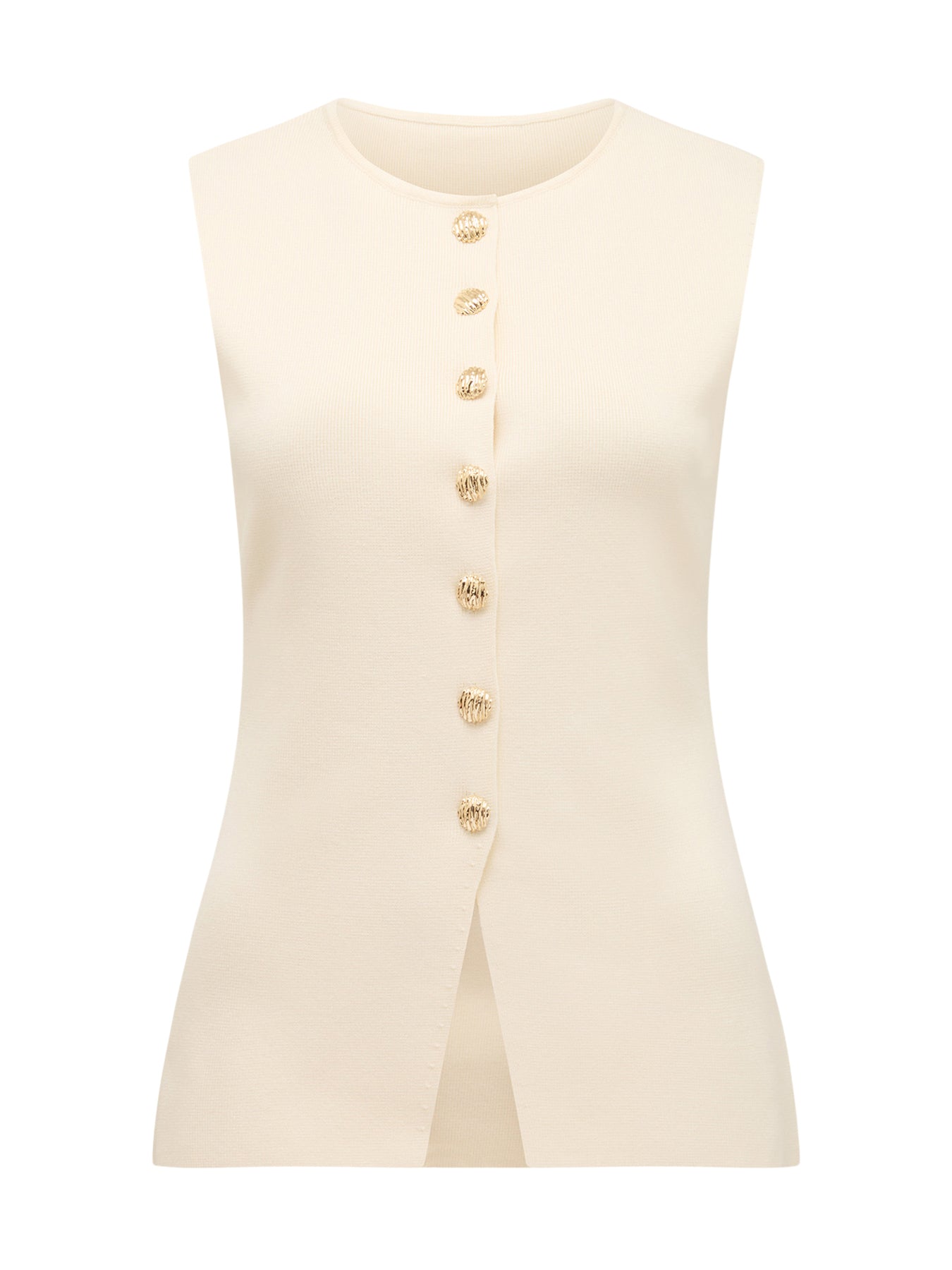 Lauren Button Through Waistcoat