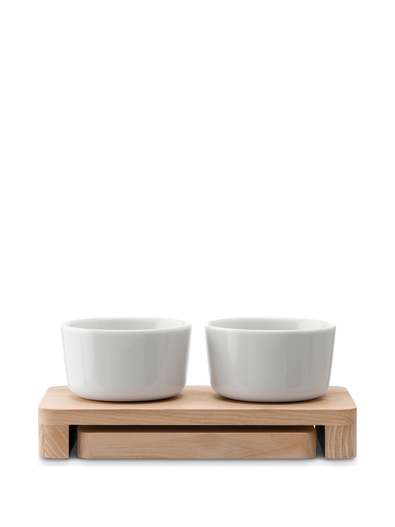 Collective Serving Set L19.5cm x W16cm x H8cm White