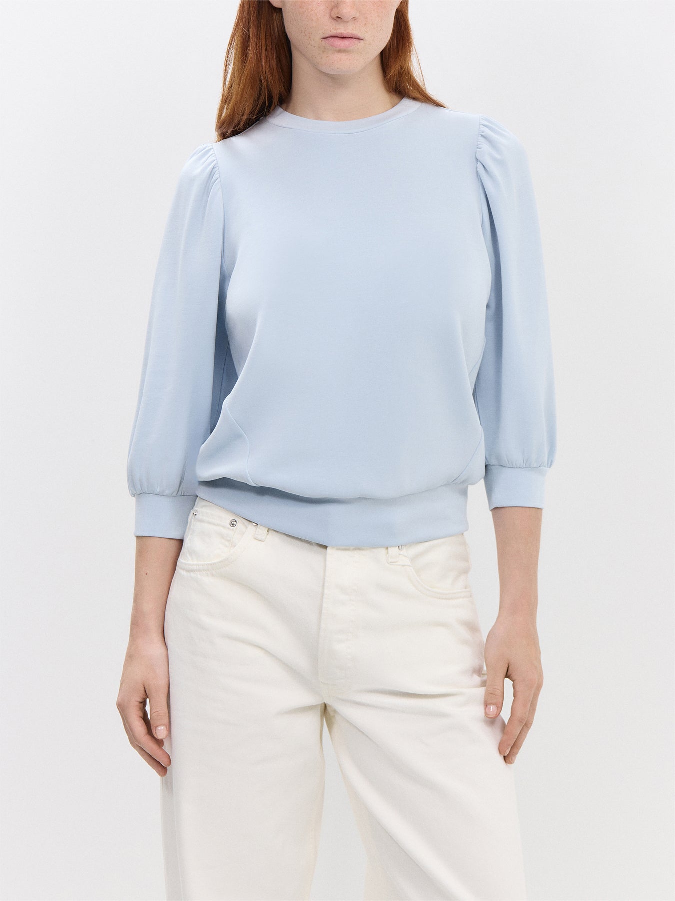 Slftenny 3/4 Sweat Top