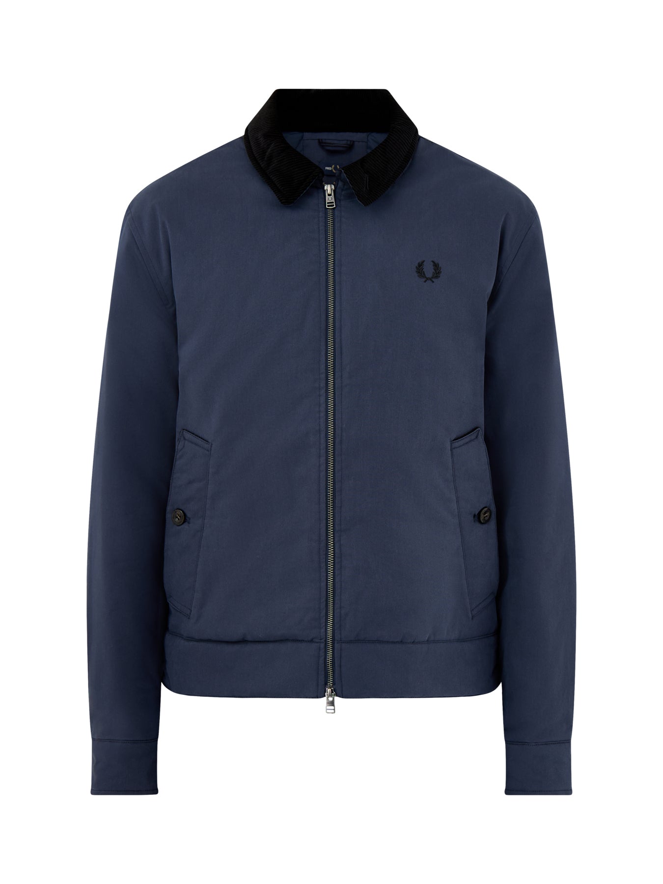 Cotton Caban Jacket Blue