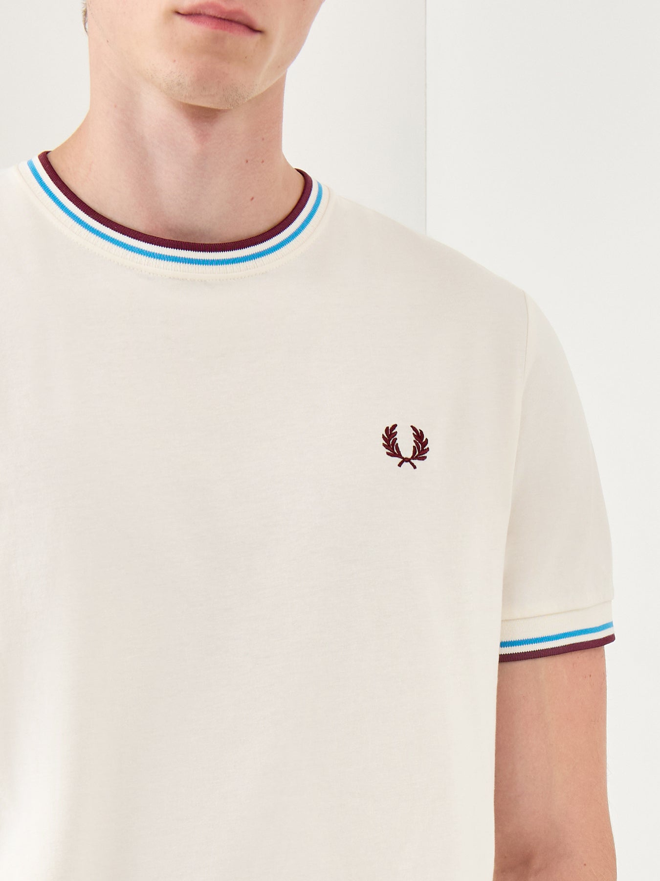 Twin Tipped Cotton T-Shirt White