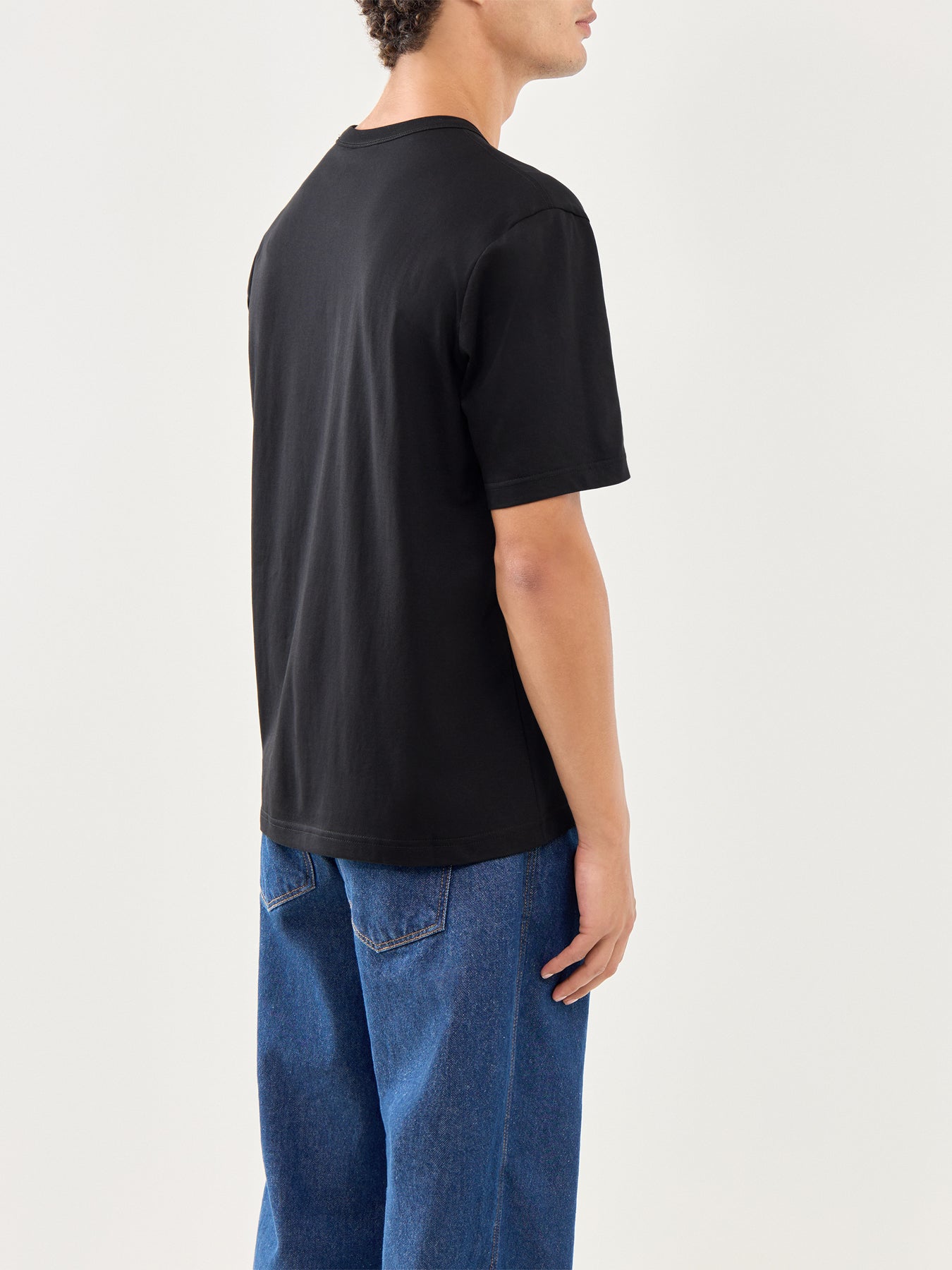 Funfair Print Short Sleeves Tee Black