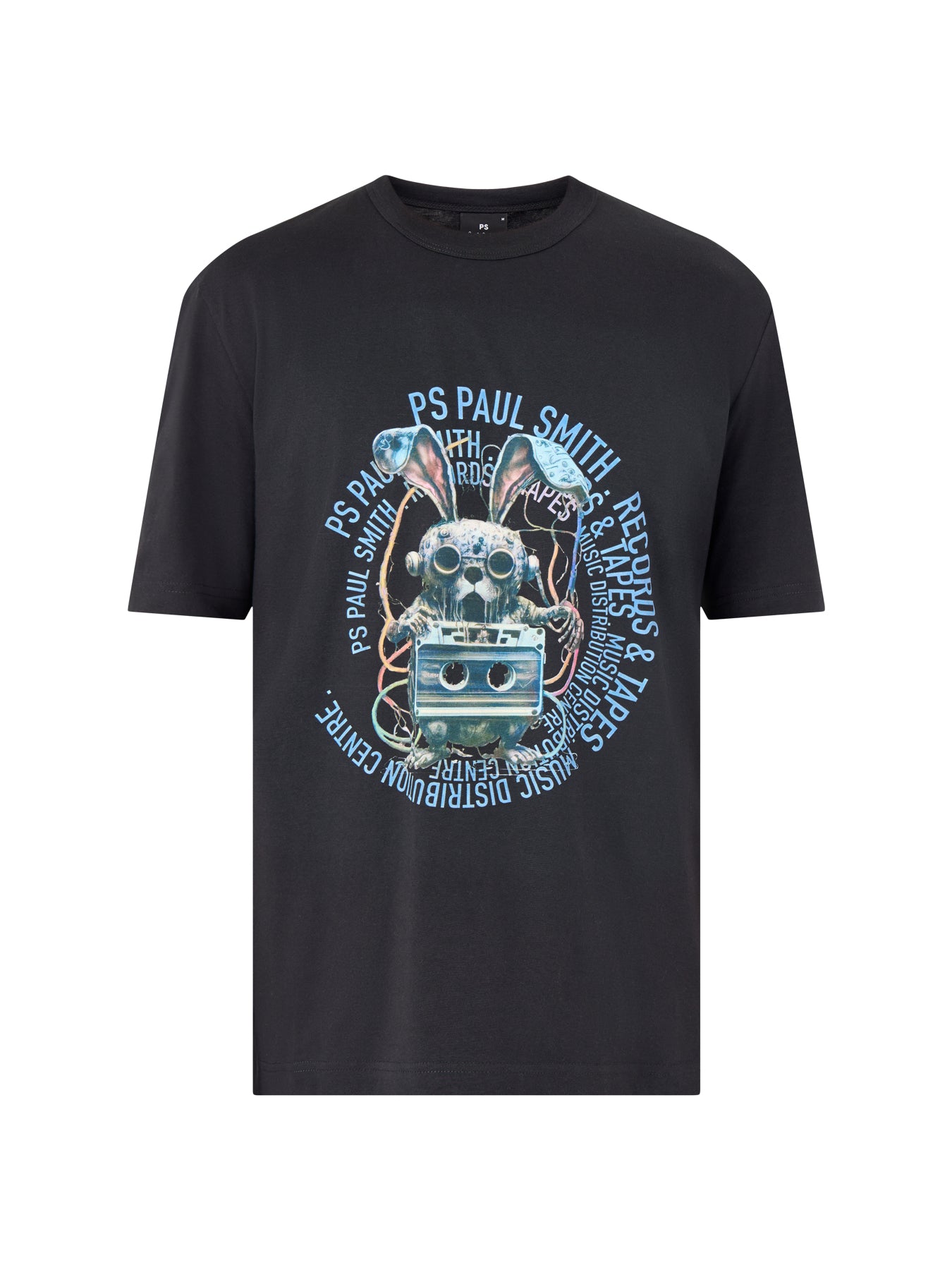 Tape Bunny Short Sleeves Tee Black