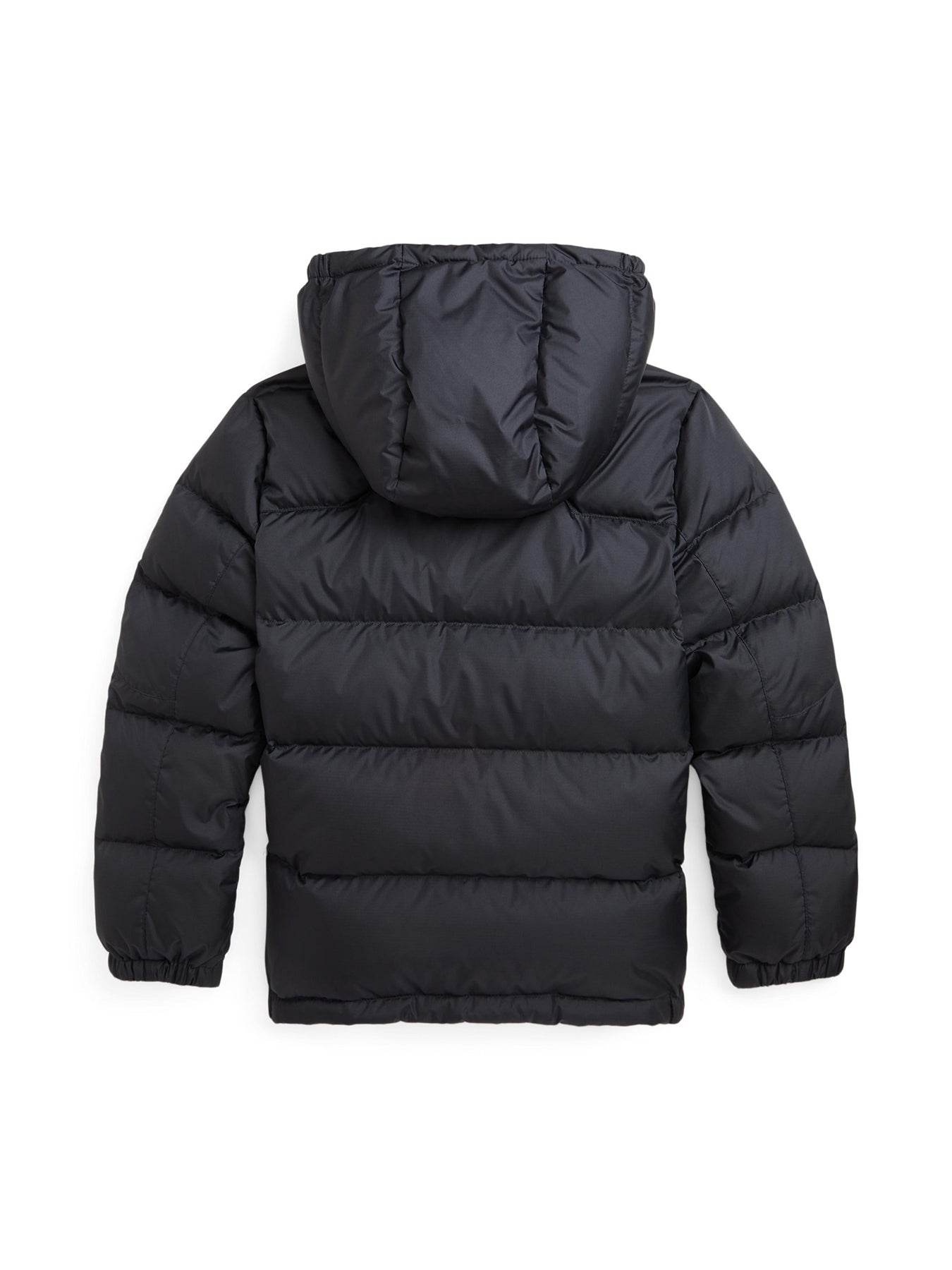 Boys Black Hooded Jacket