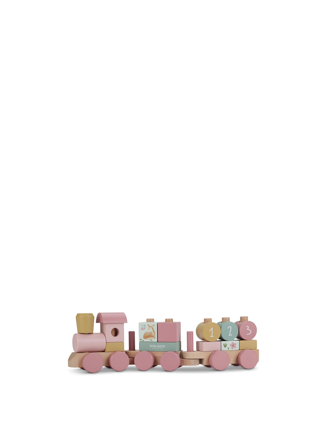Wooden Stacking Train Toy