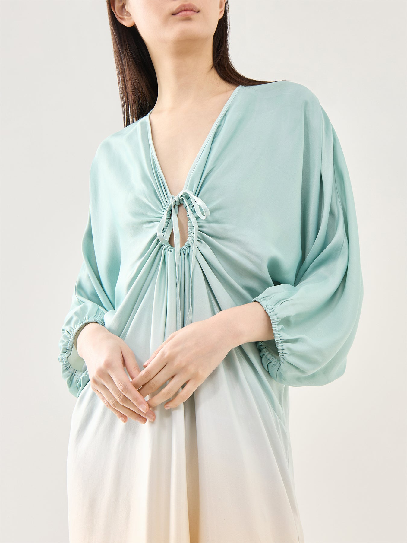 Blue Ombre Toria Dress