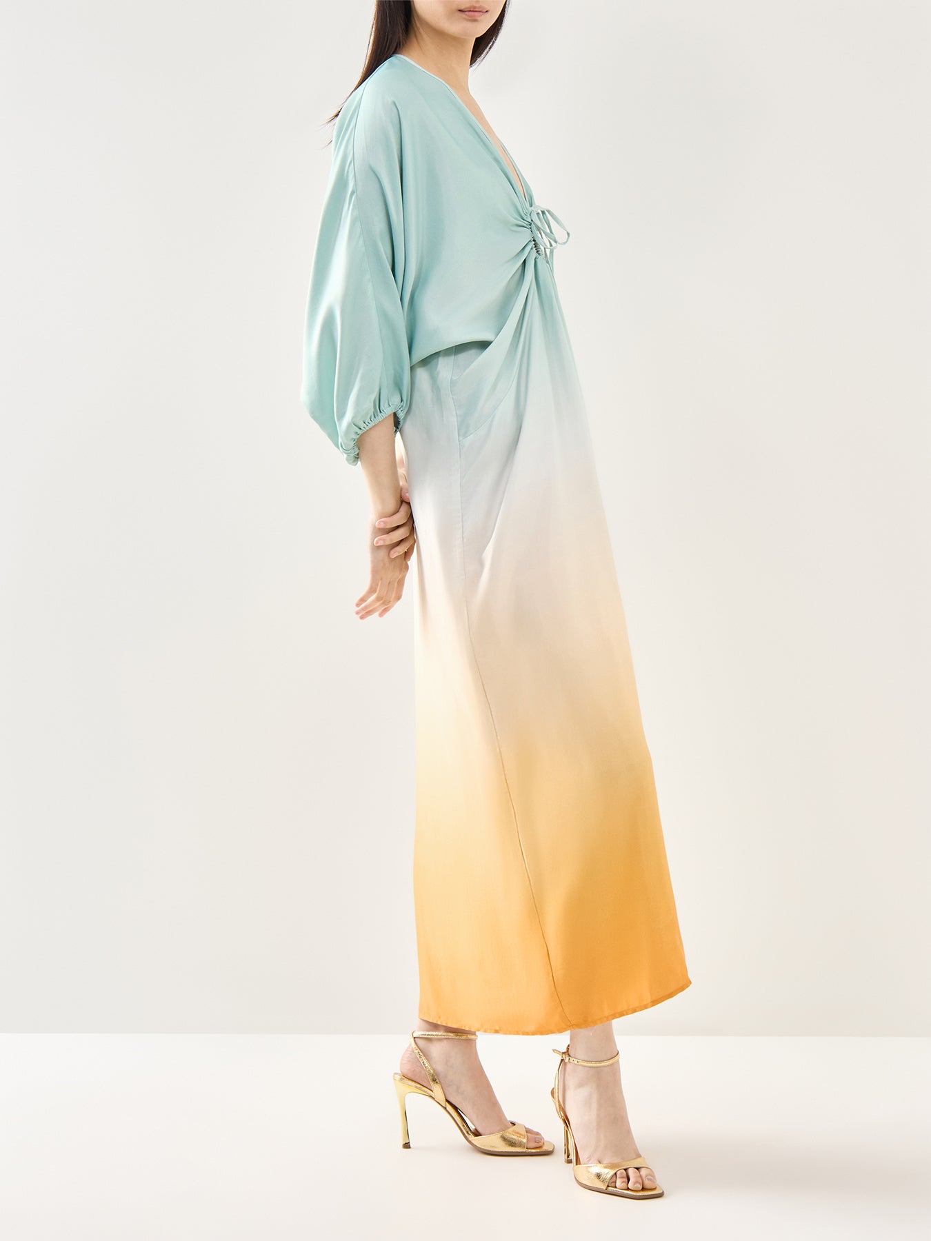 Blue Ombre Toria Dress