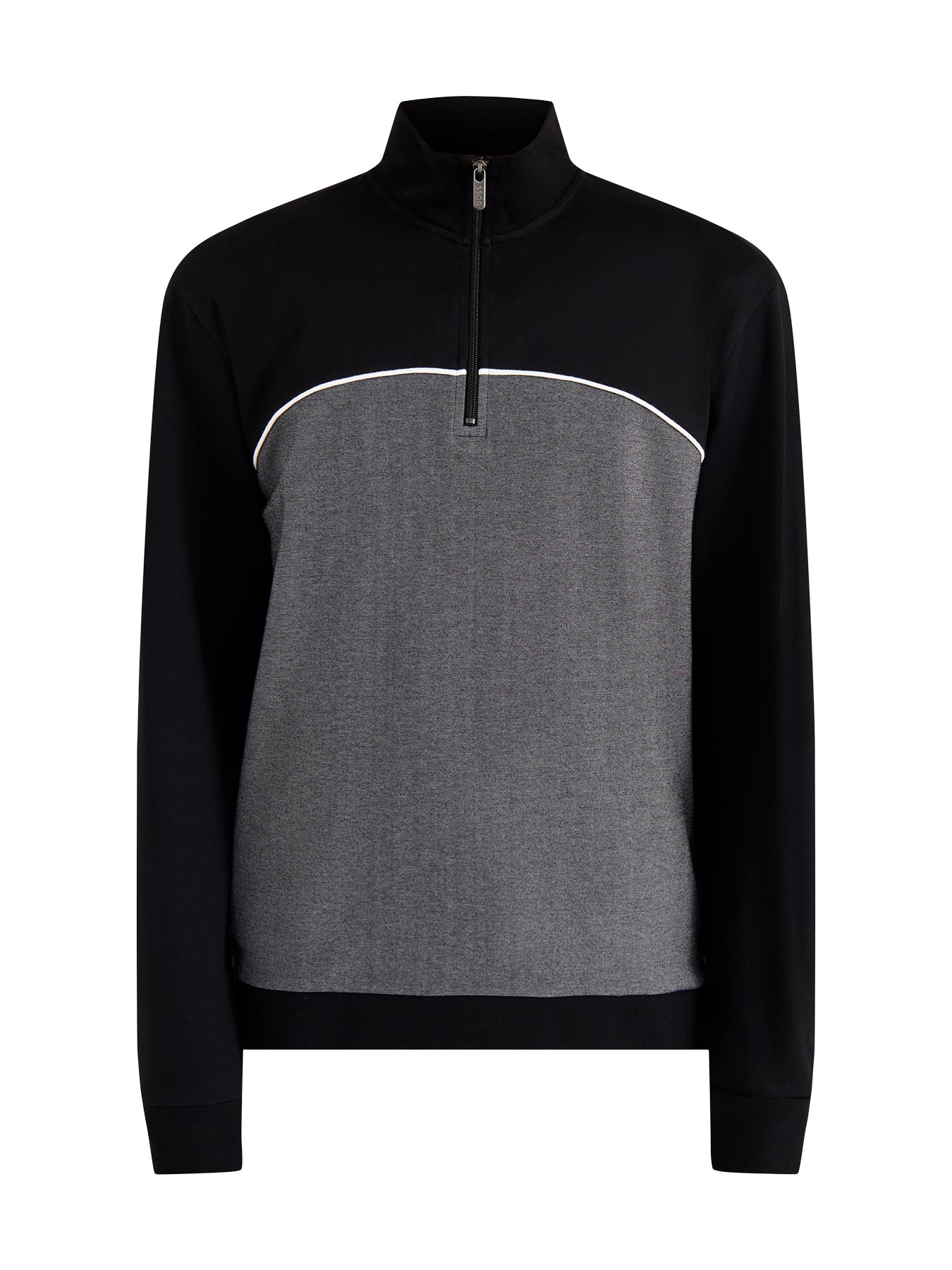 Tracksuit 1/4 Jacket Black