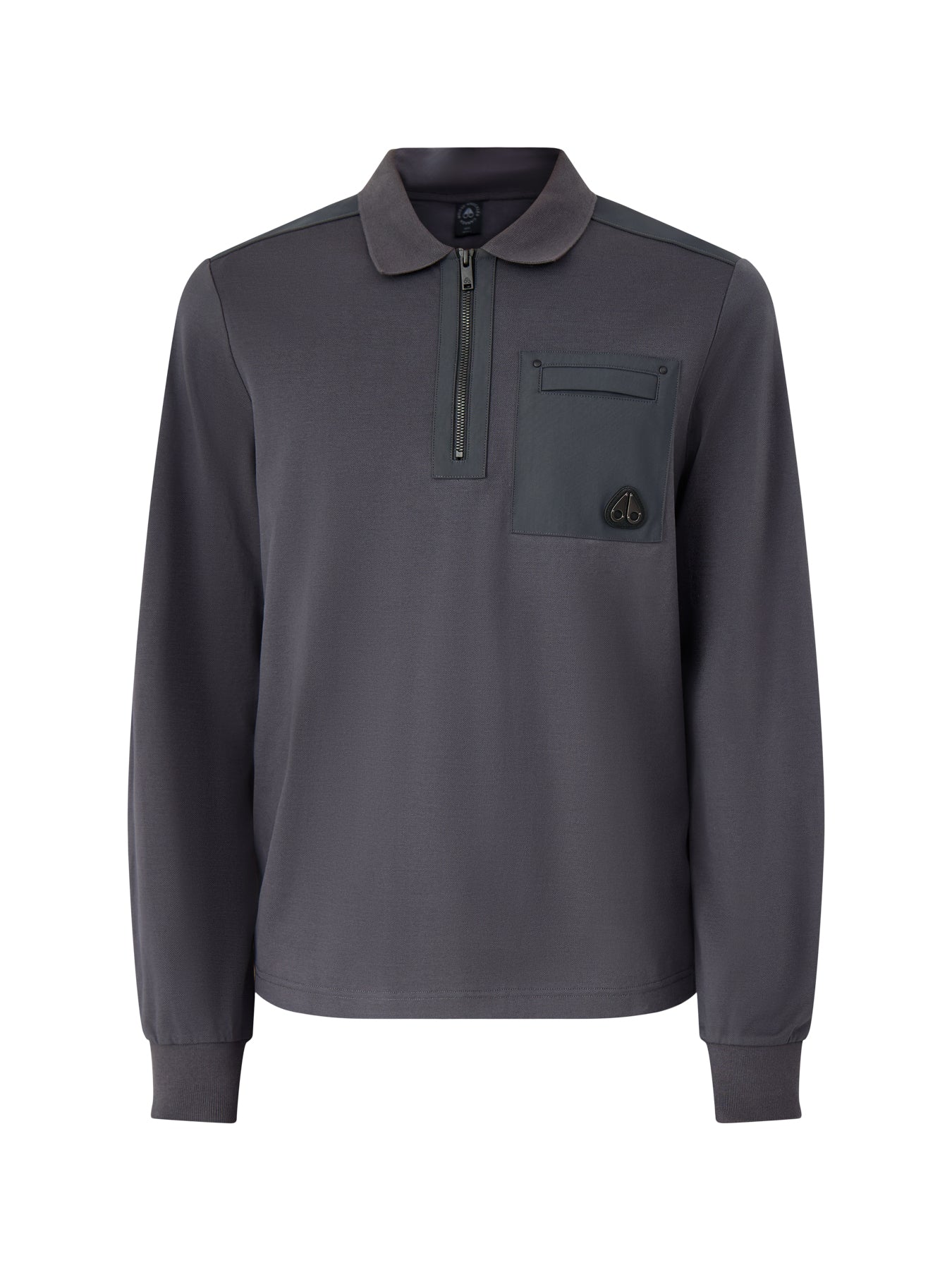 Dalon Long Sleeves Polo Brown