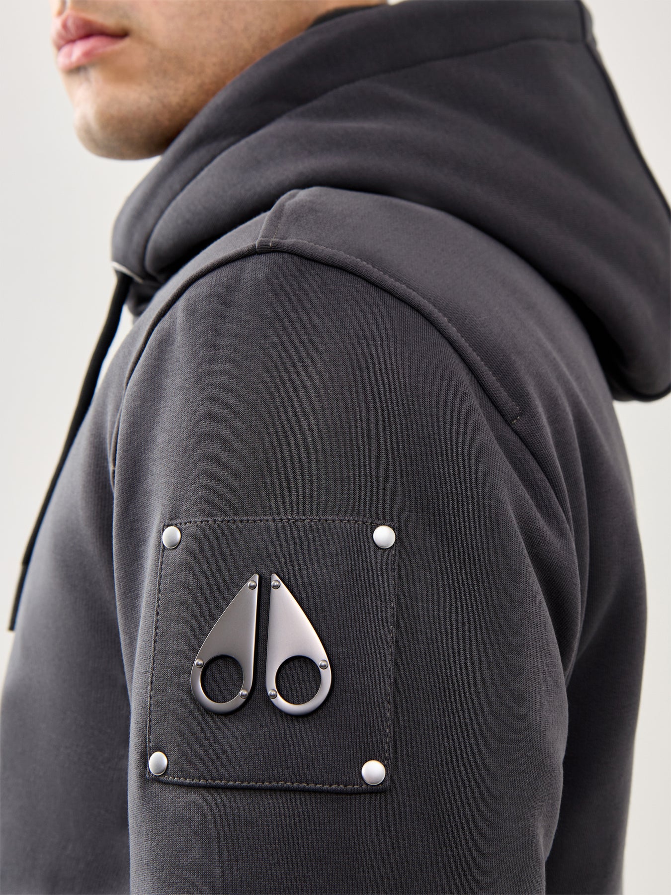 Classic Bunny Hoodie Cement