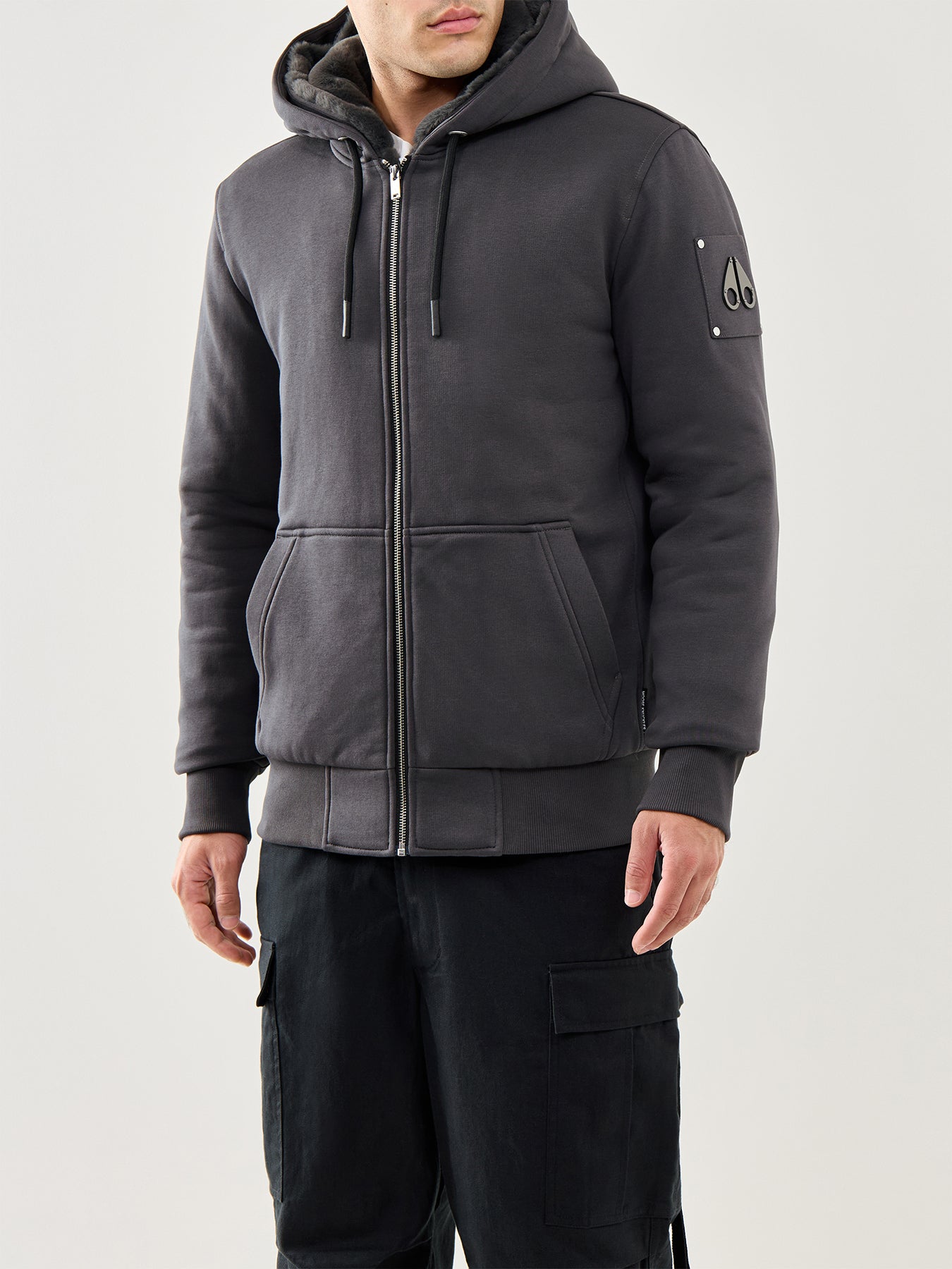 Classic Bunny Hoodie Cement