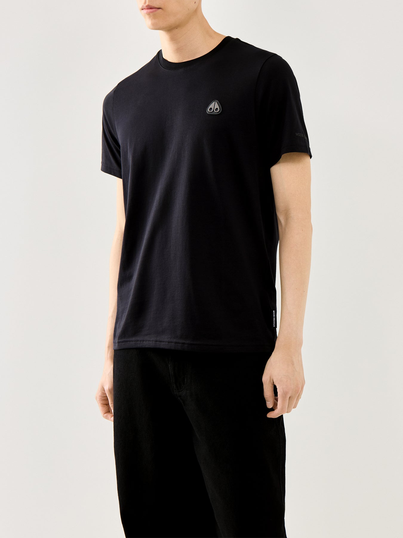 Crescent Short Sleeves Tee Black