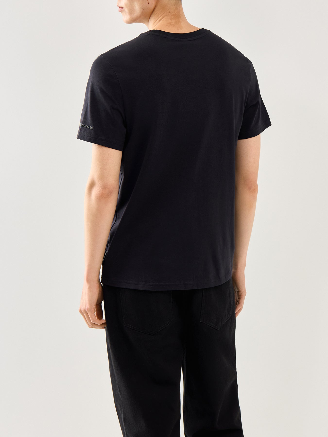 Crescent Short Sleeves Tee Black