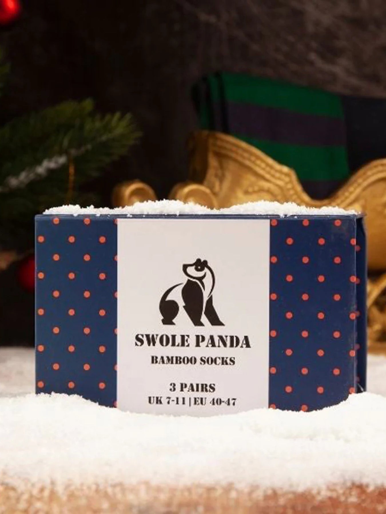 Animal Bamboo Sock Gift Box 3-Pack Multi