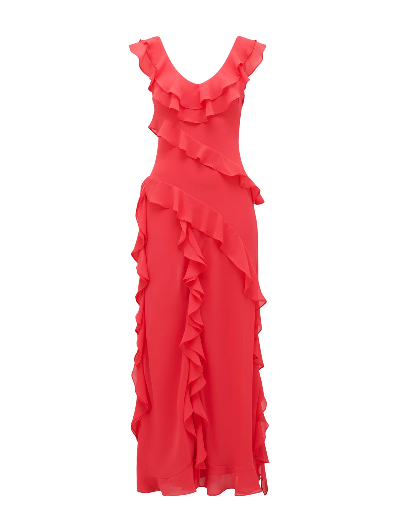 Olive Ruffle Dress – Fenwick