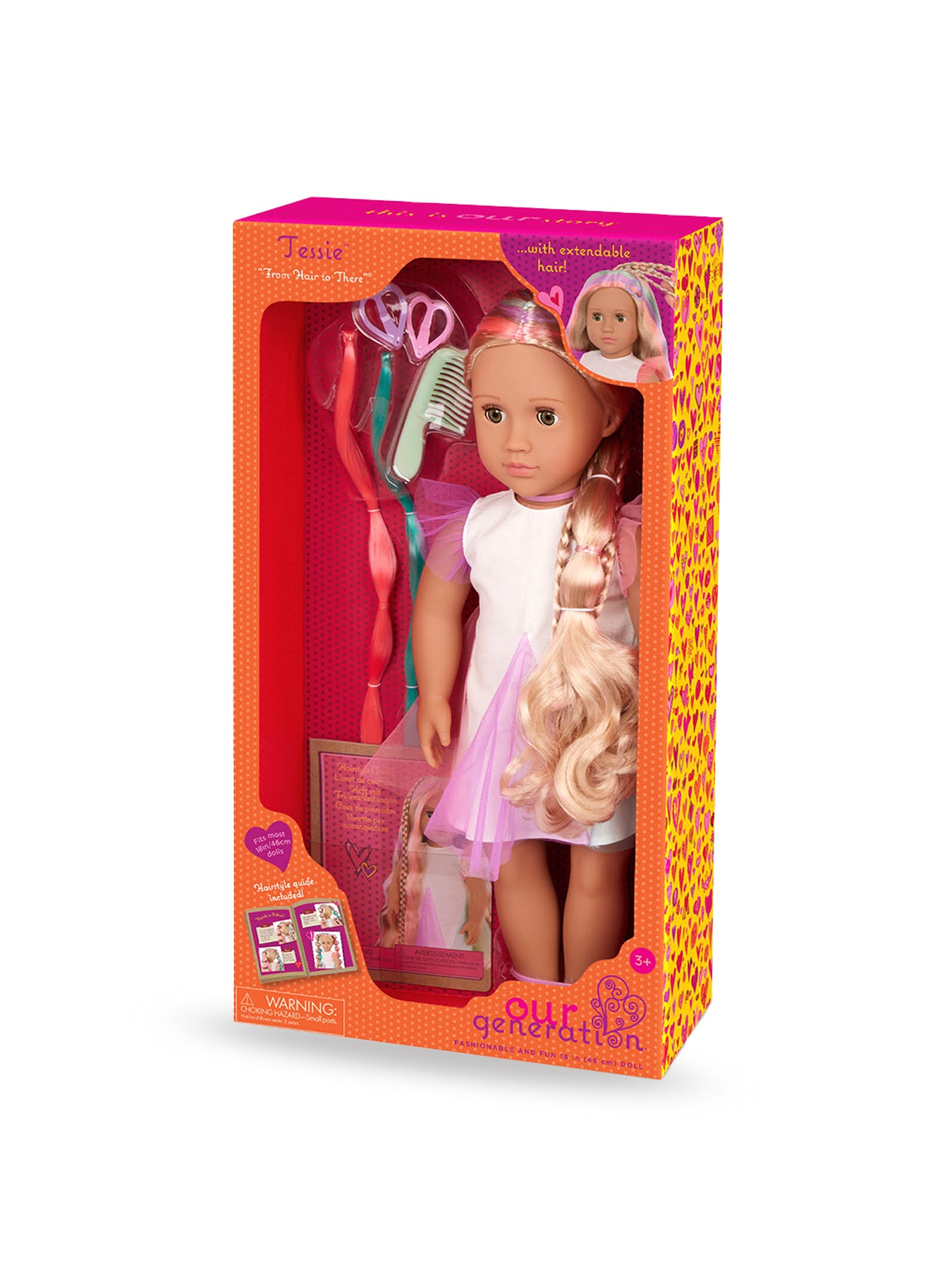 Tessie Rainbow Hair Grow Doll – Fenwick