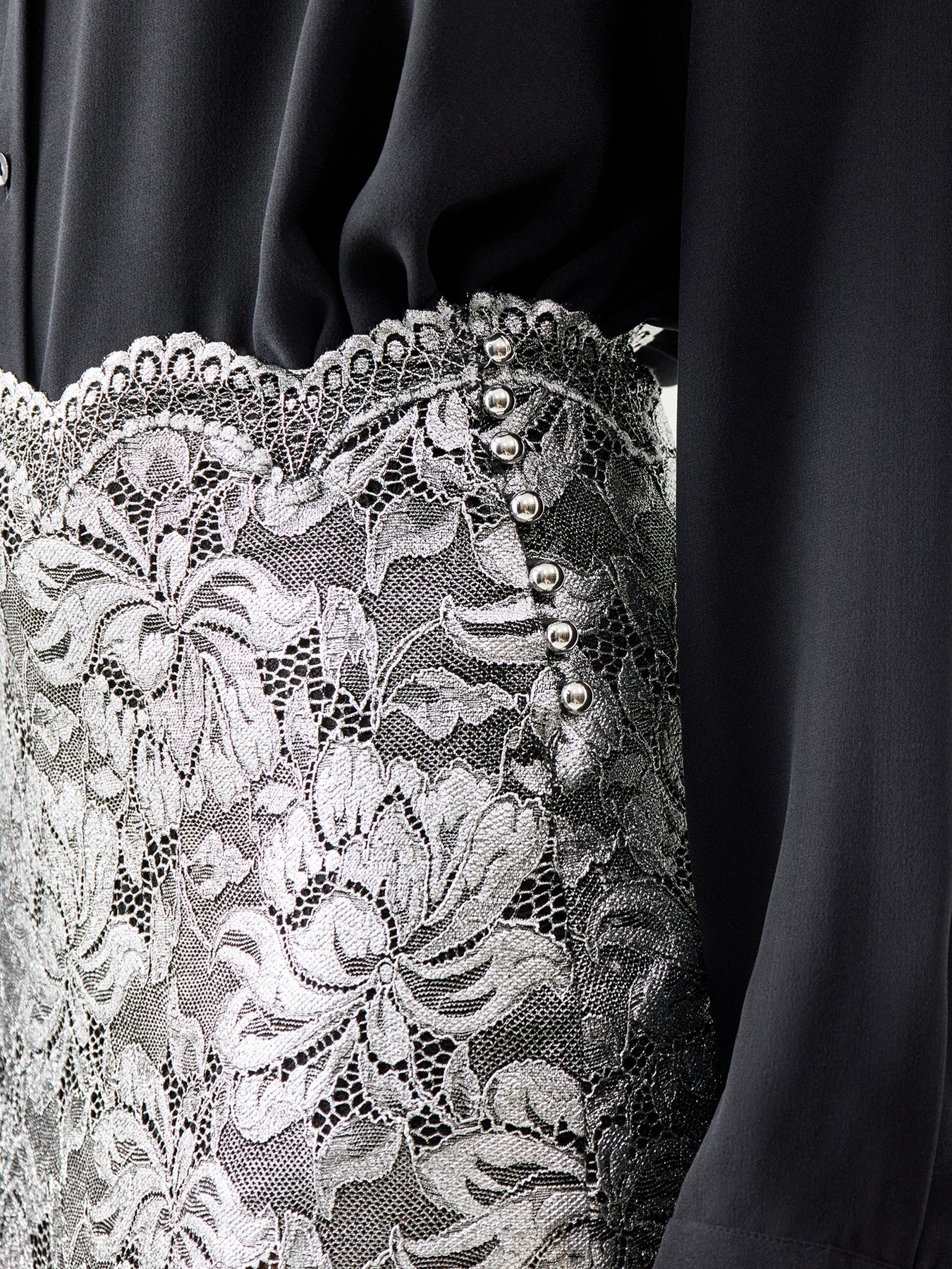 Jupe Stretch Lace Maxi Skirt