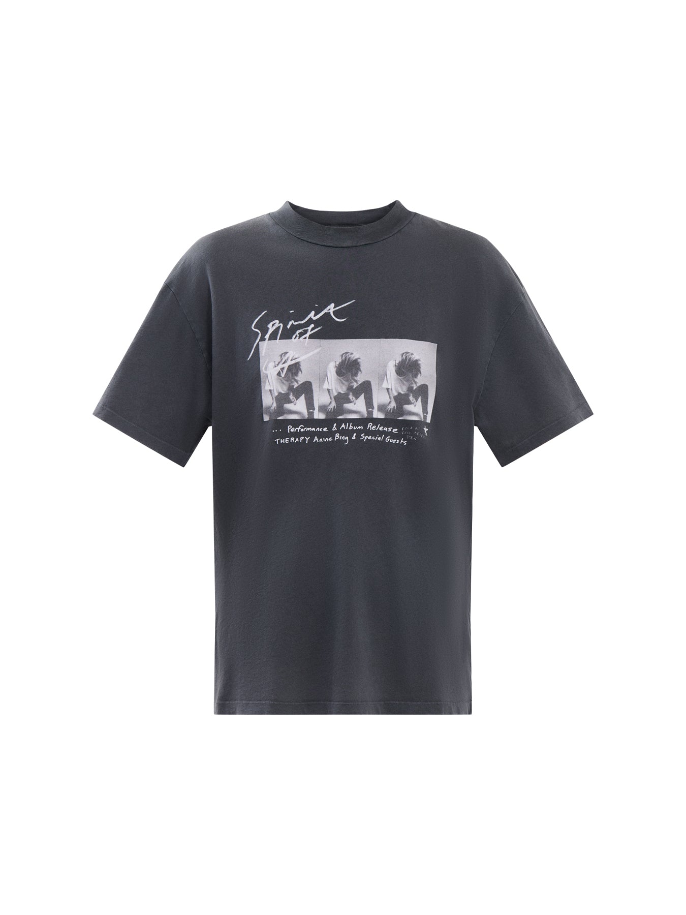 Ashton Tee Concert Washed Black