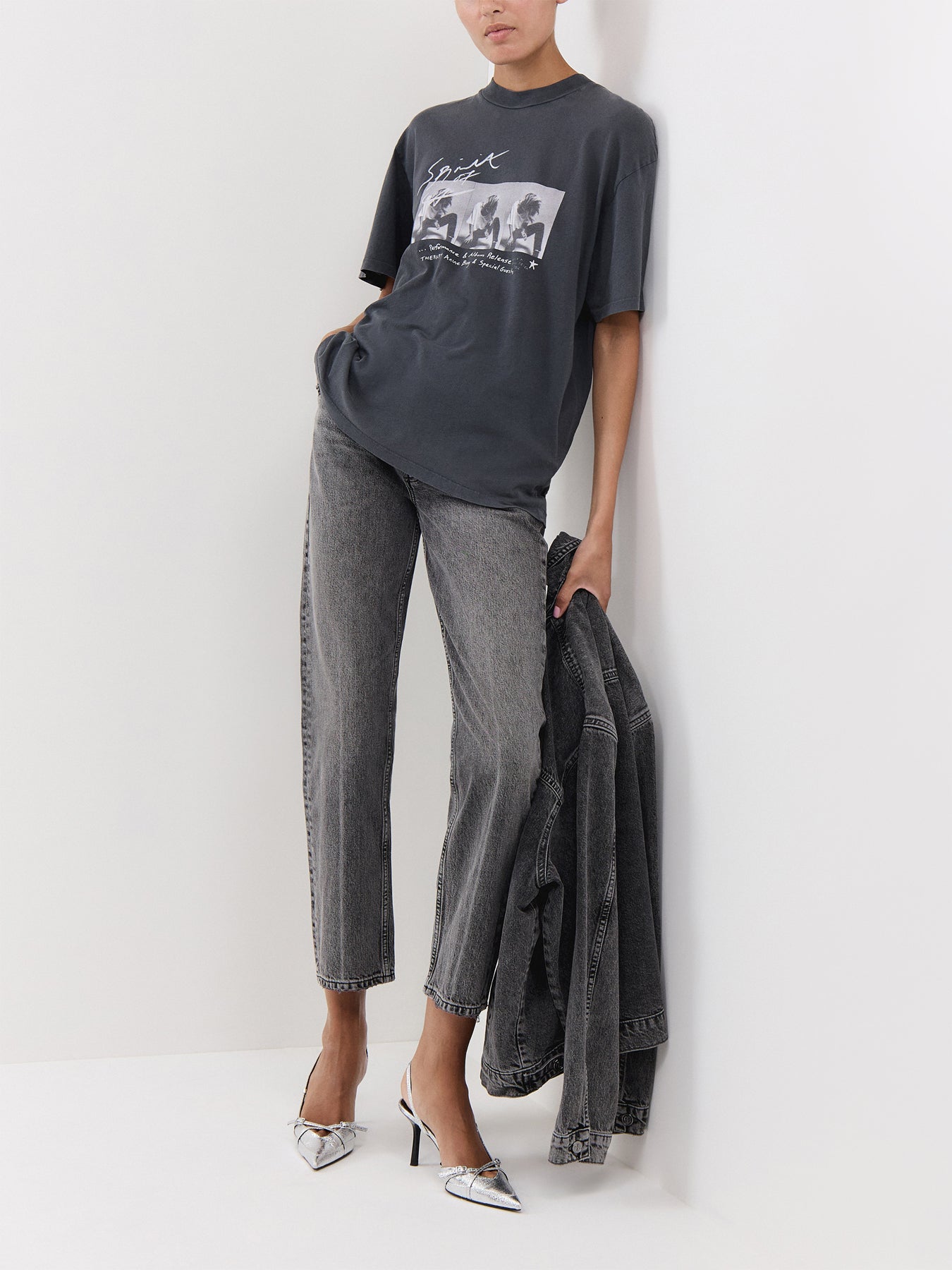 Ashton Tee Concert Washed Black