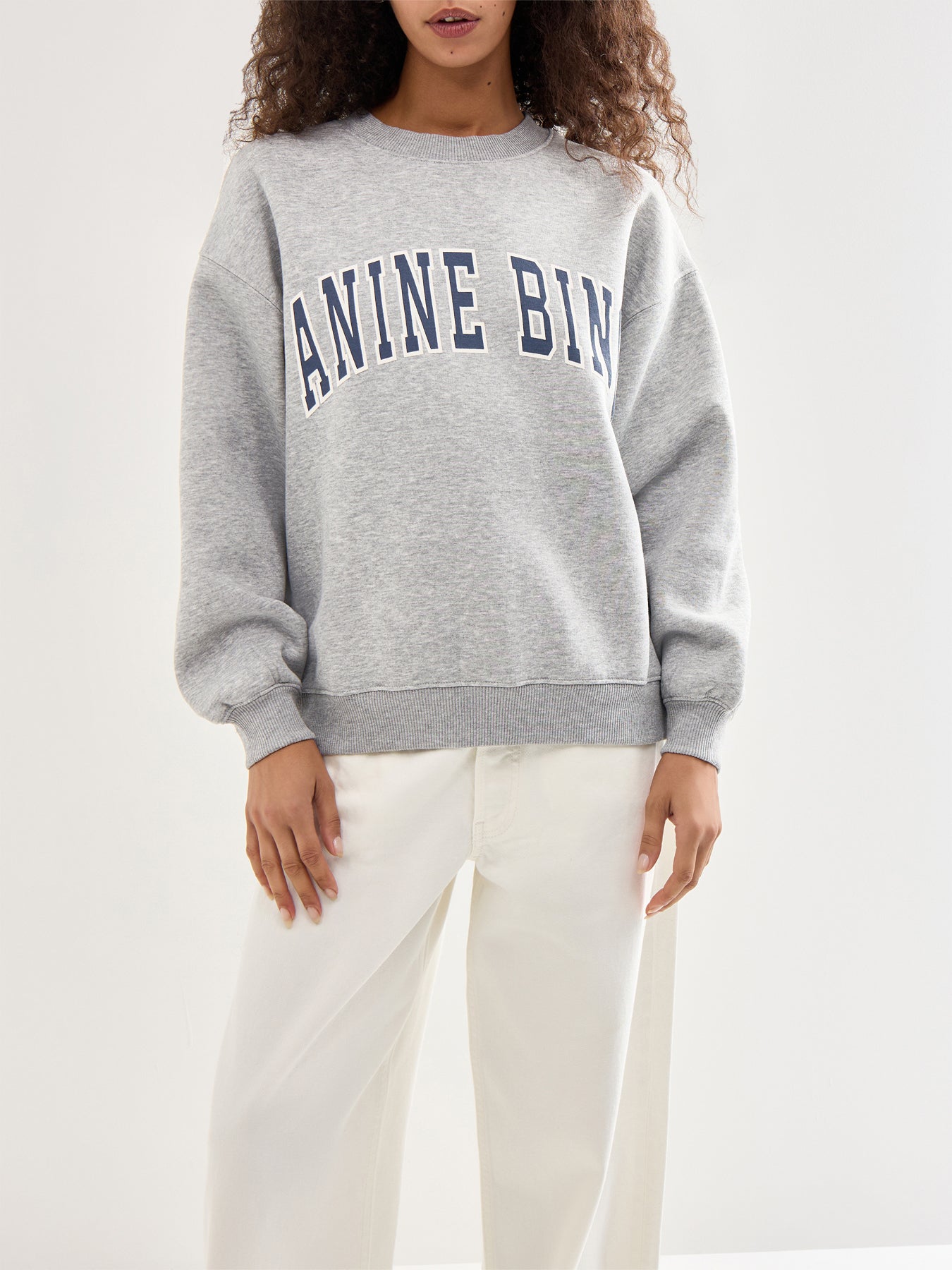 Spencer Sweatshirt Anine Bing Medium Heather Grey